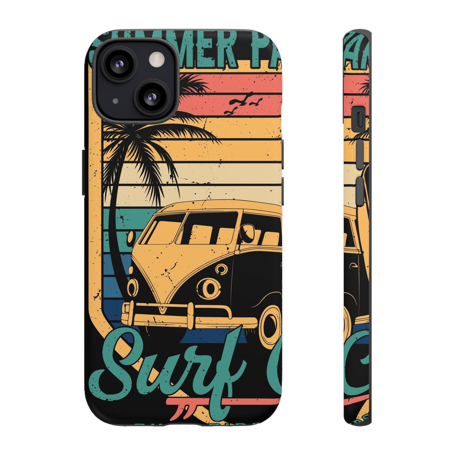 Retro Van Surf Summer Protective Phone Case