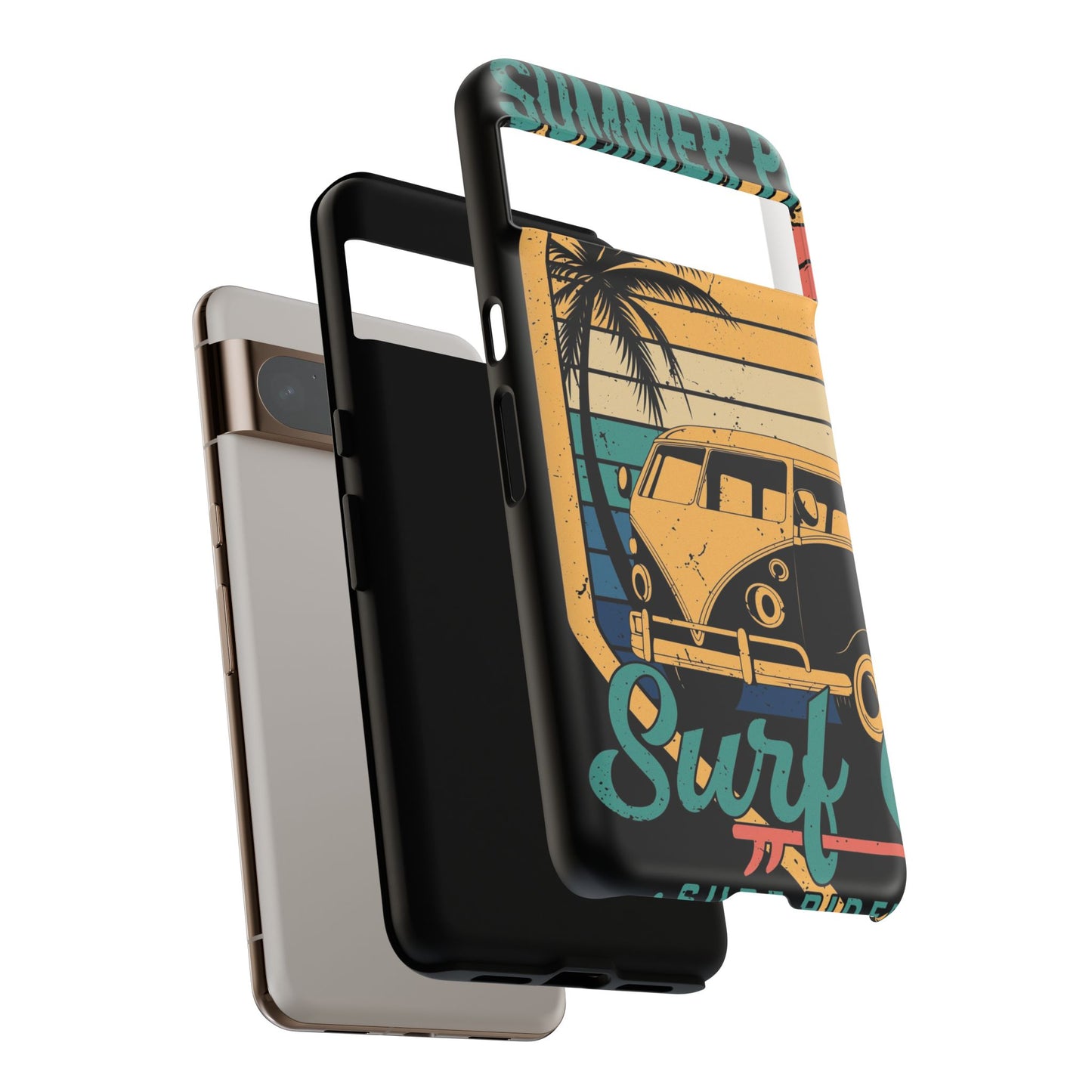Retro Van Surf Summer Protective Phone Case