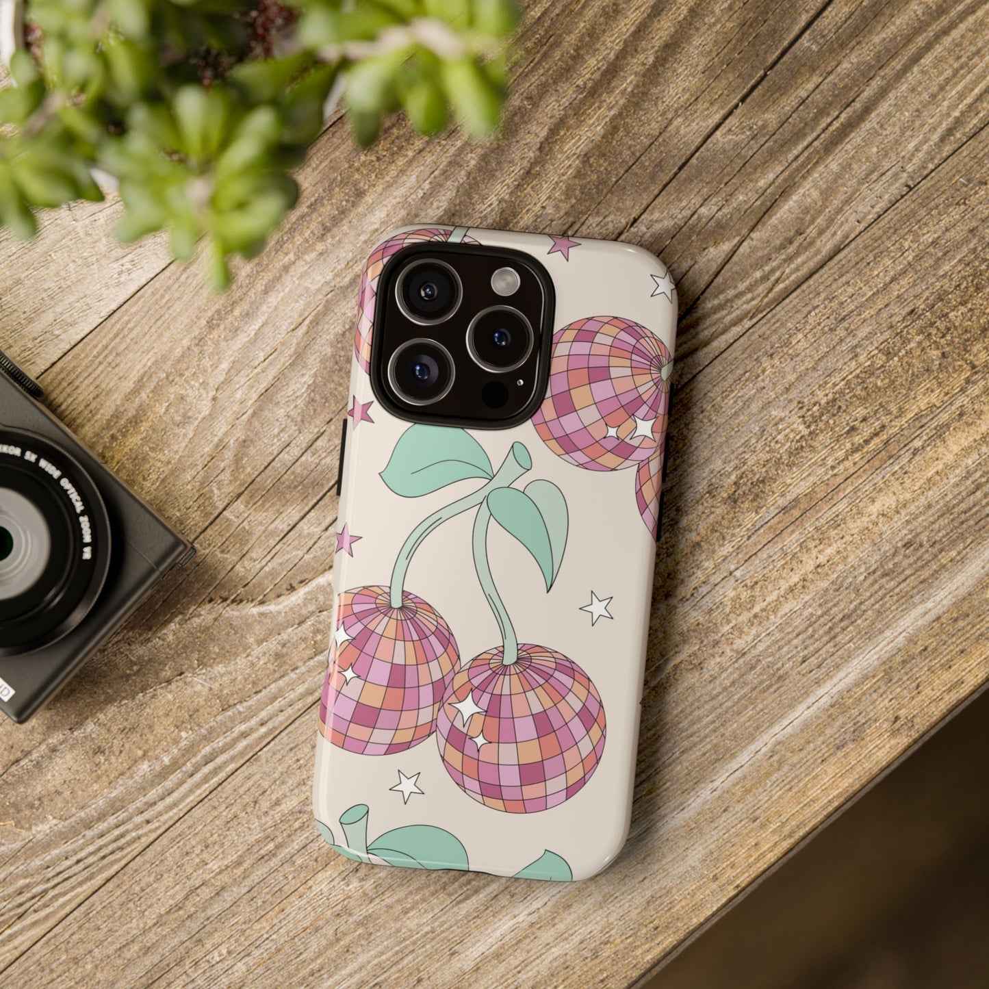 Disco Cherries Protective IPhone Case