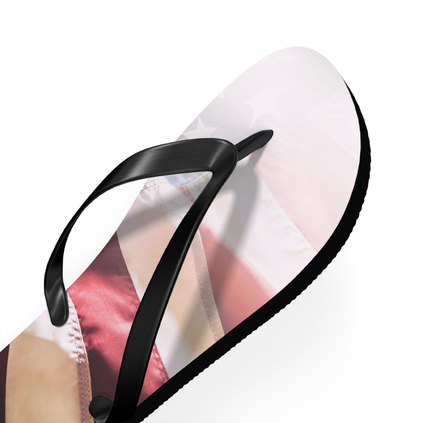 American Flag Summer Flip Flops