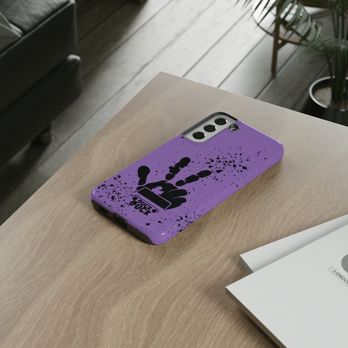 Duck Duck Purple Tough Cases