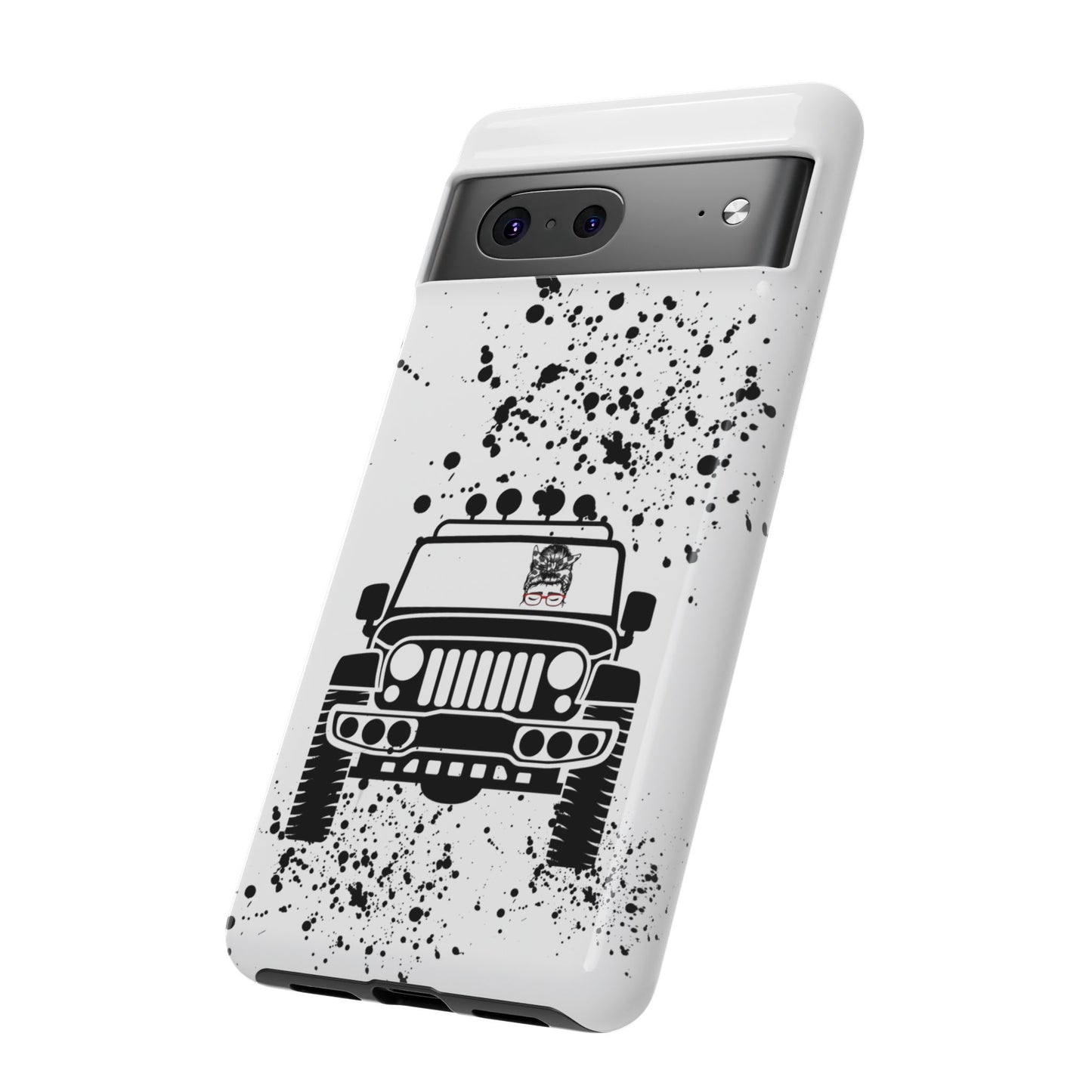 Off Road Girl with Glasses Tough Cases