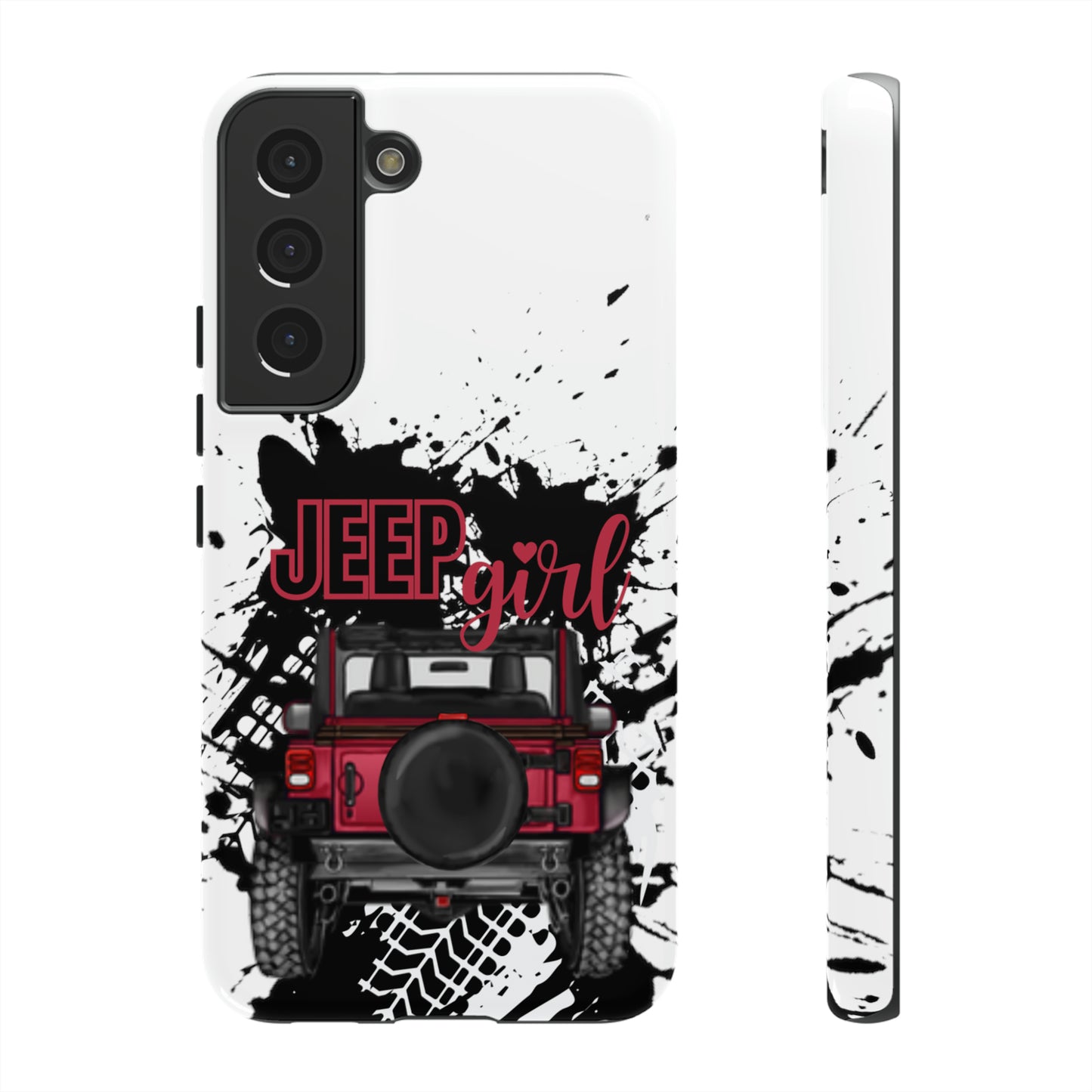 Off Road Girl Red Tough Cases