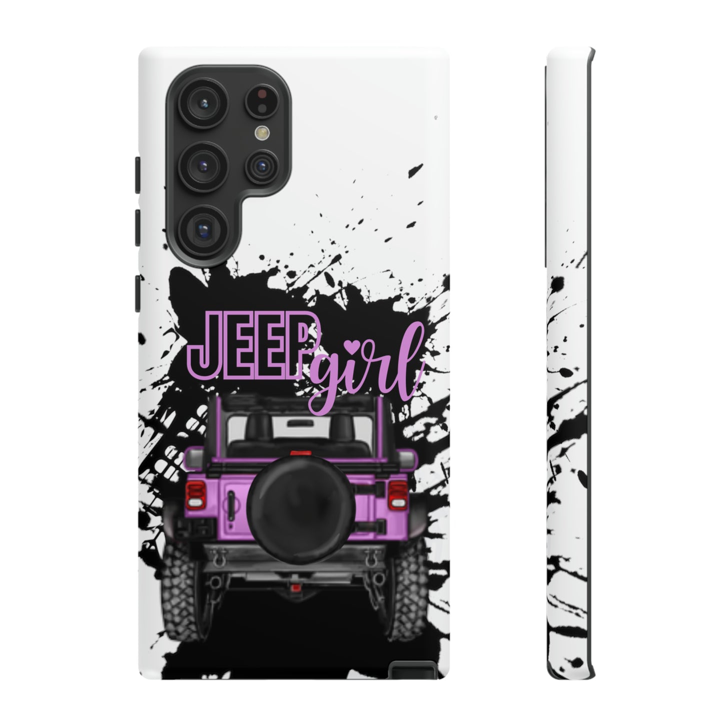 Off Road Girl Pink Tough Cases