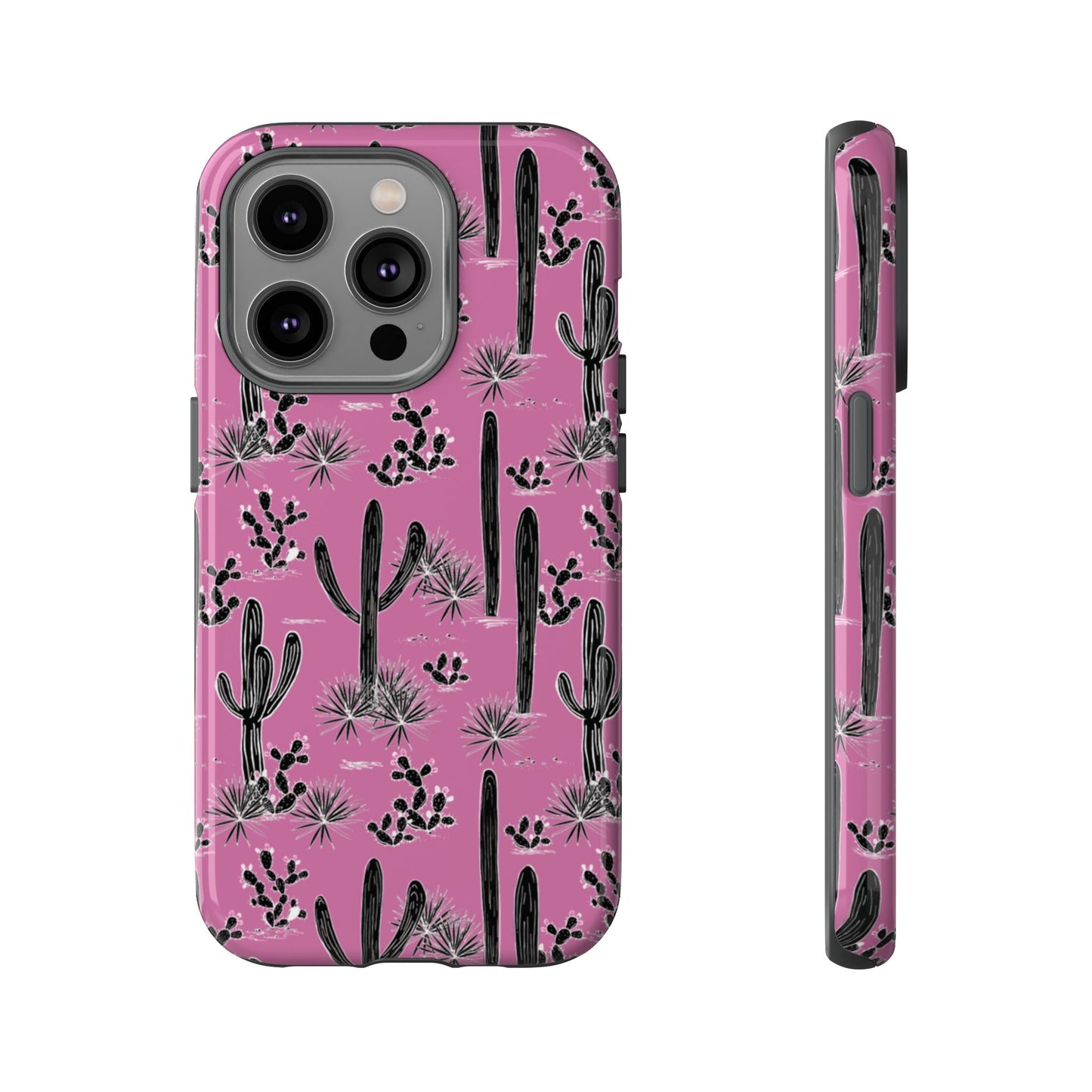 Pink Cactus Love Phone Case
