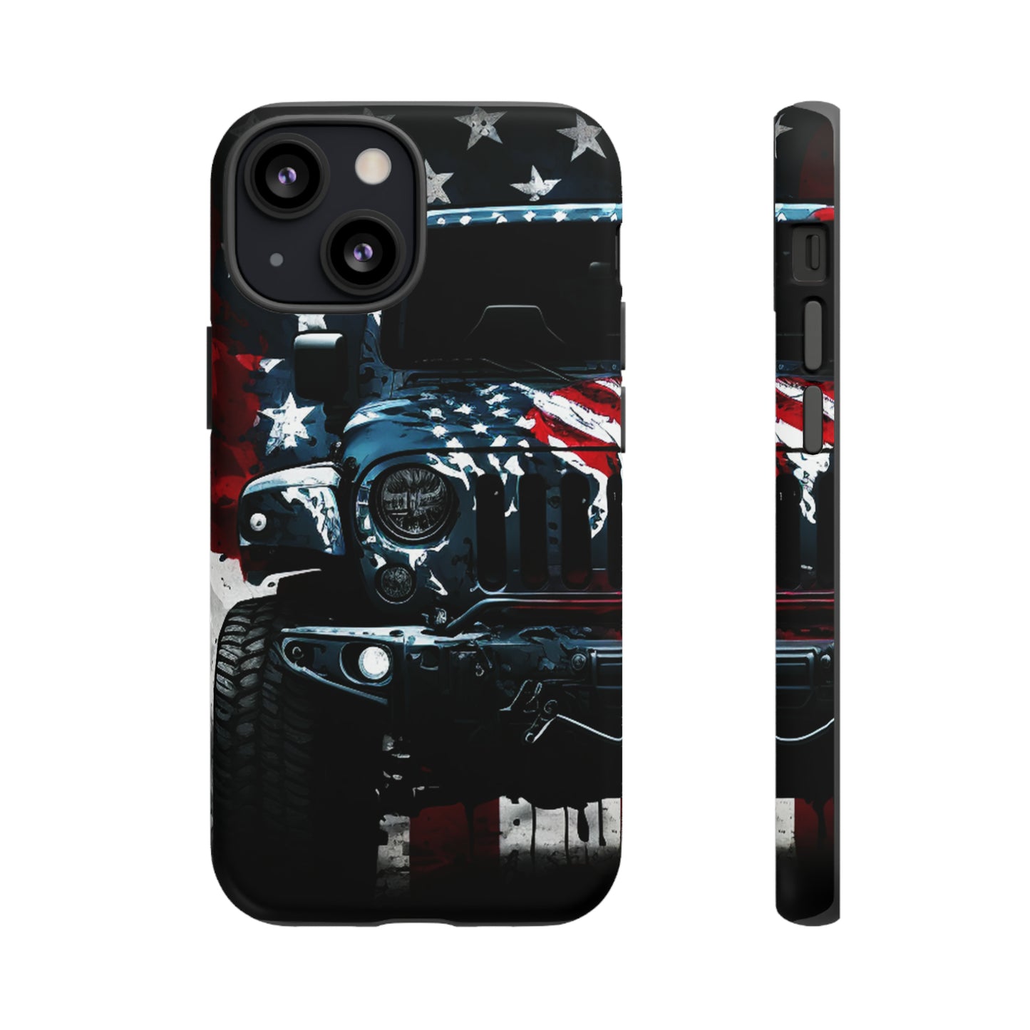 Off Roading Patriotic Protective Drop Proof Case Iphone, Samsung and Google phones