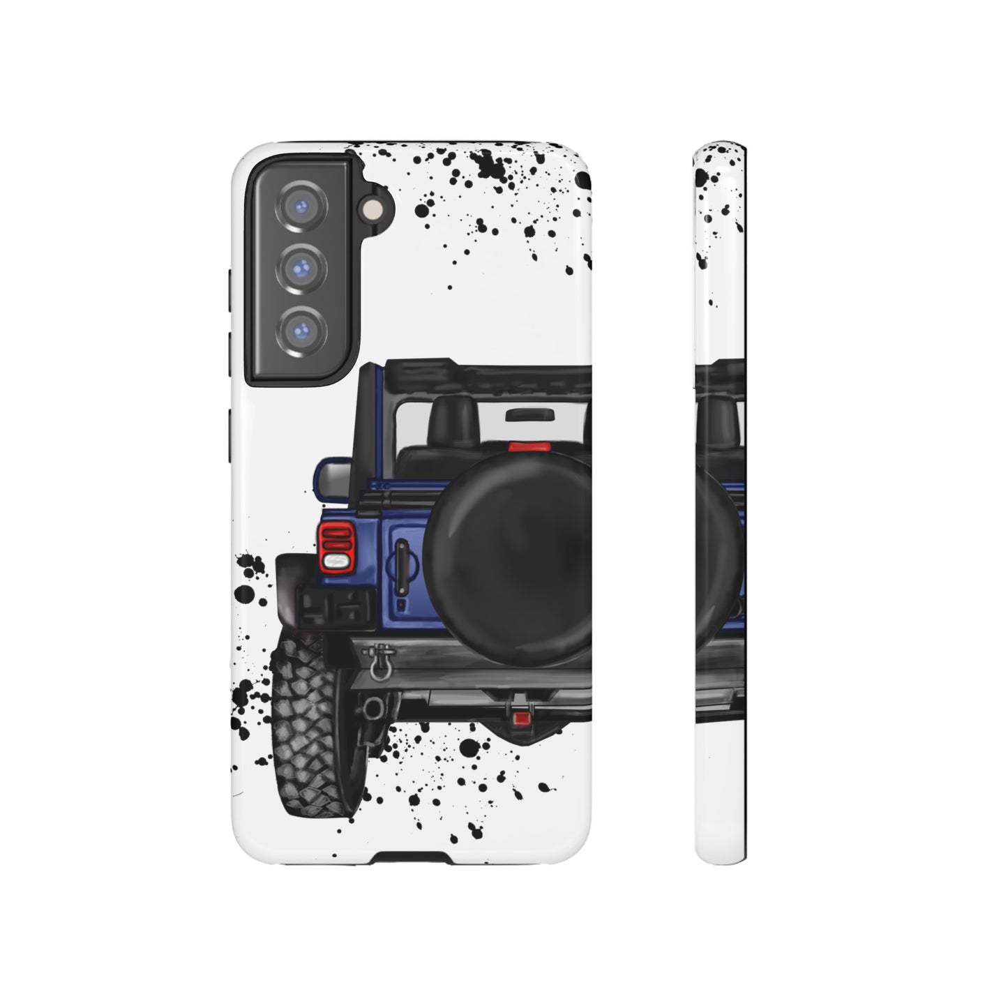 Off Road Life Dark Blue Protective Case for Iphone, Google and Samsung