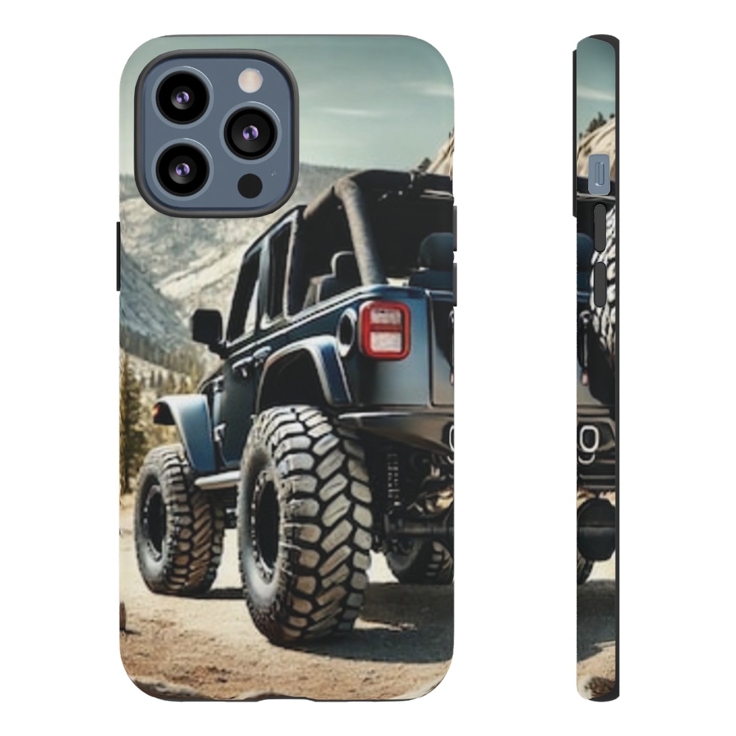 Blue Jeep Protective Phone Case