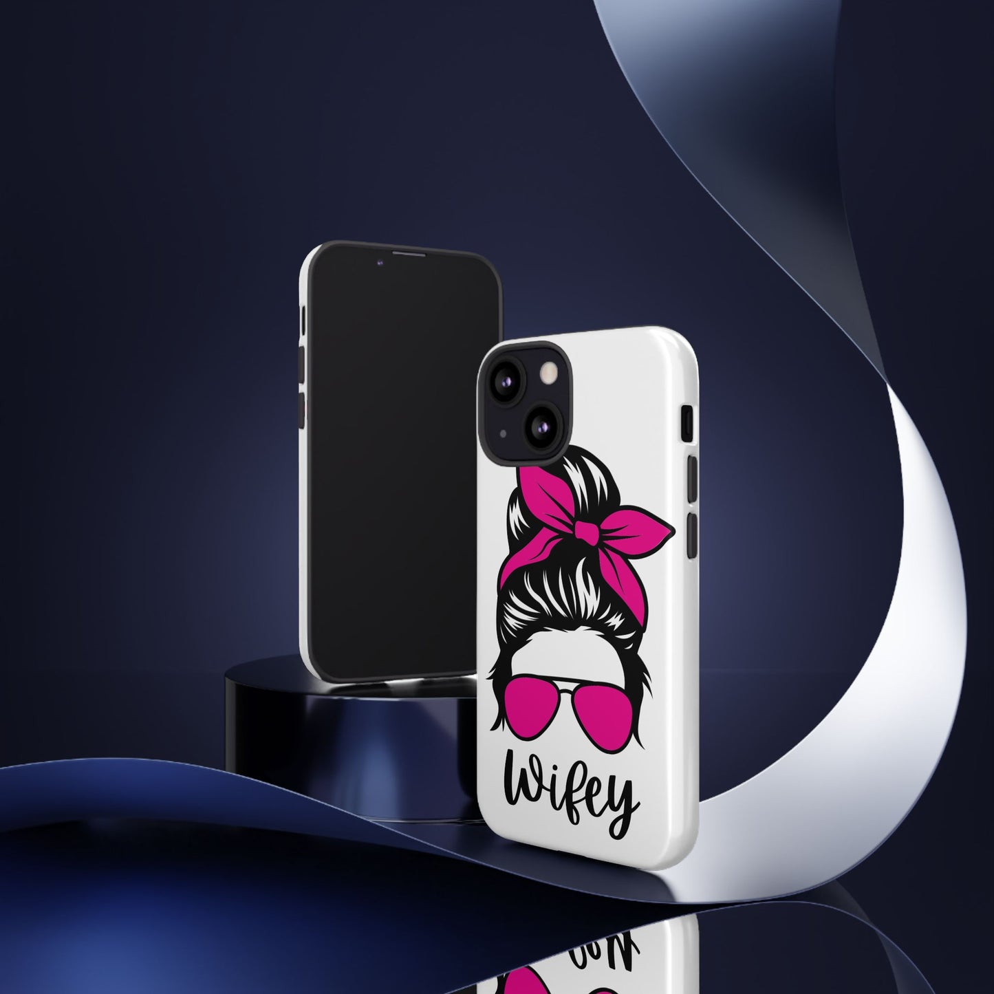 Pink Wifey Protective Case for IPhone, Samsung and Google