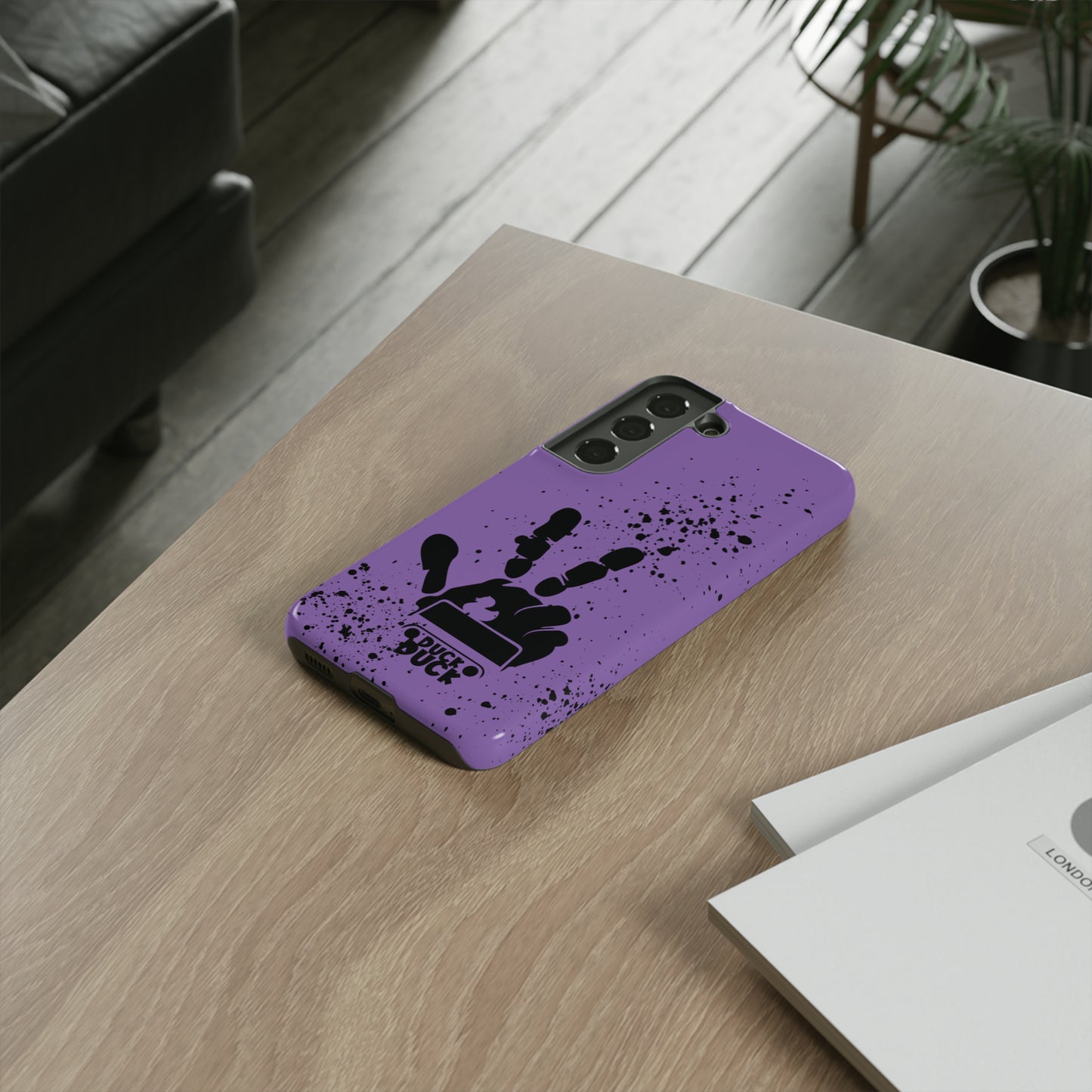 Duck Duck Purple Tough Cases