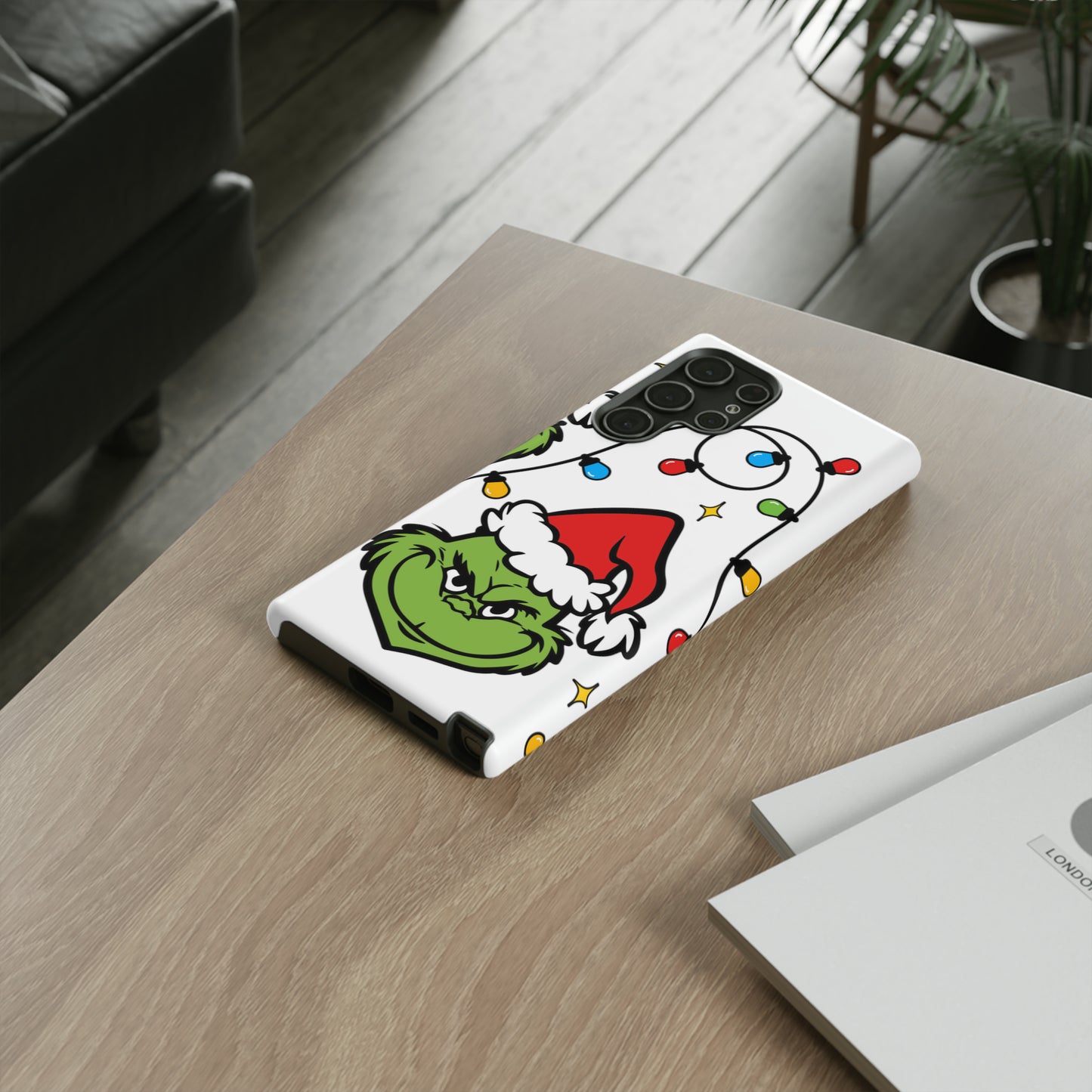 Grinchmas Lights Protective Case for IPhone, Samsung and Google Phones