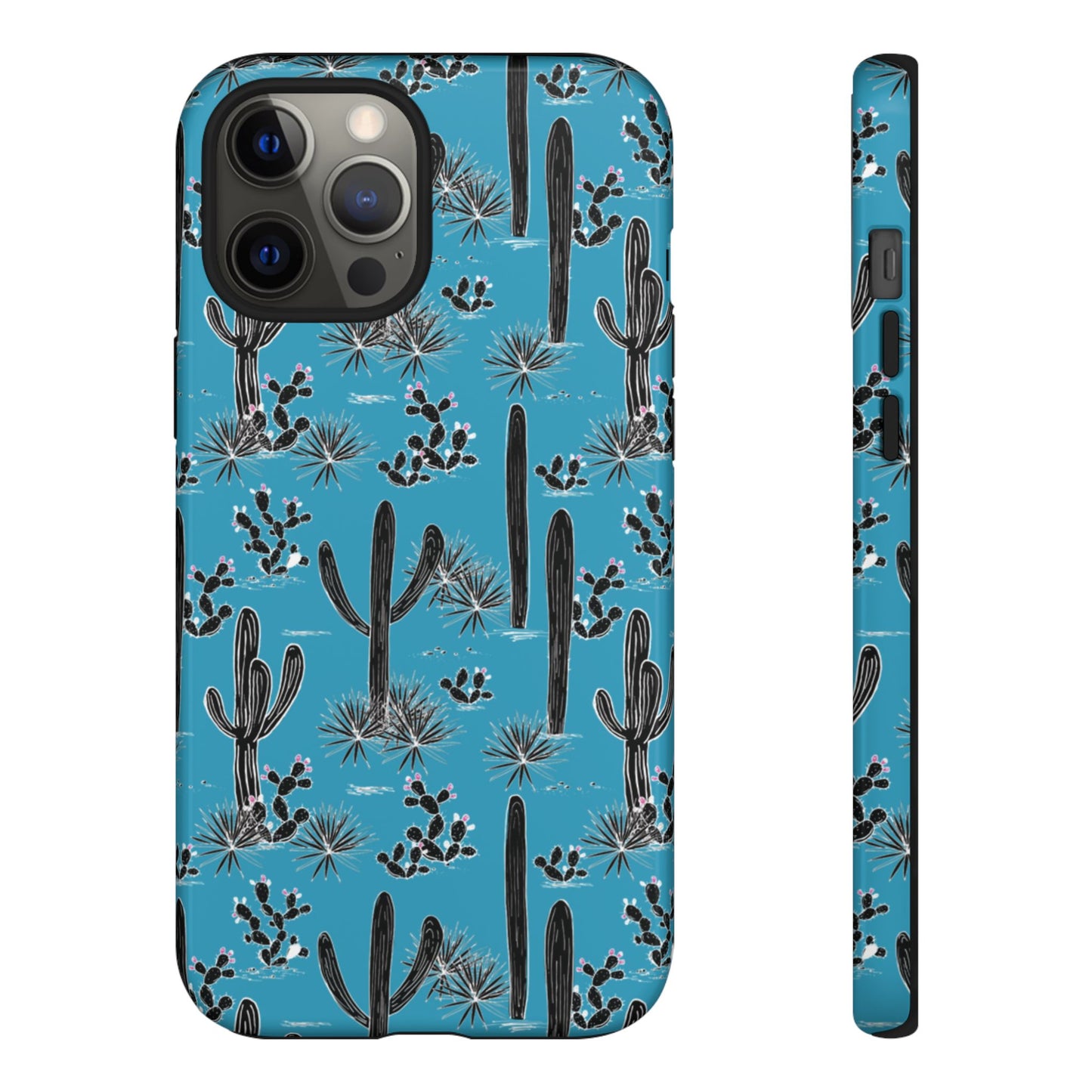Turquoise Cactus Love Phone Case