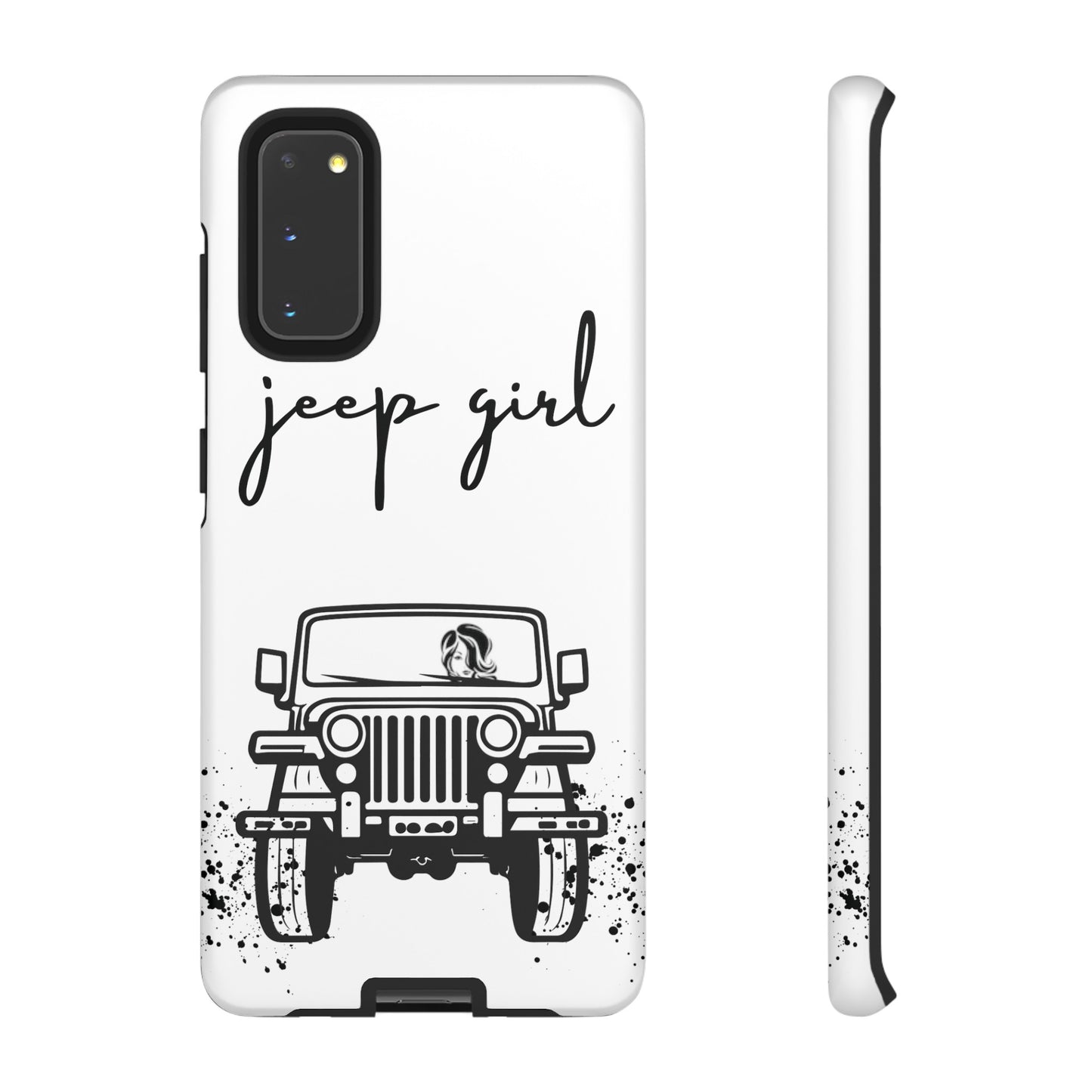 CJ Jeep Girl Phone Case