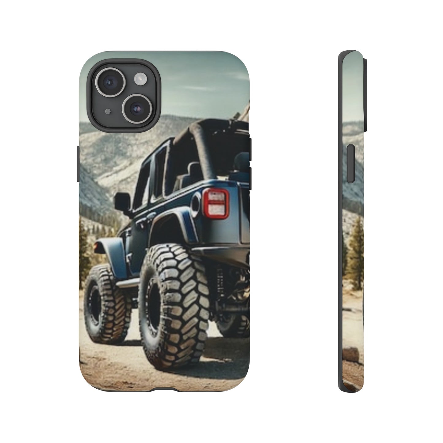 Blue Jeep Protective Phone Case