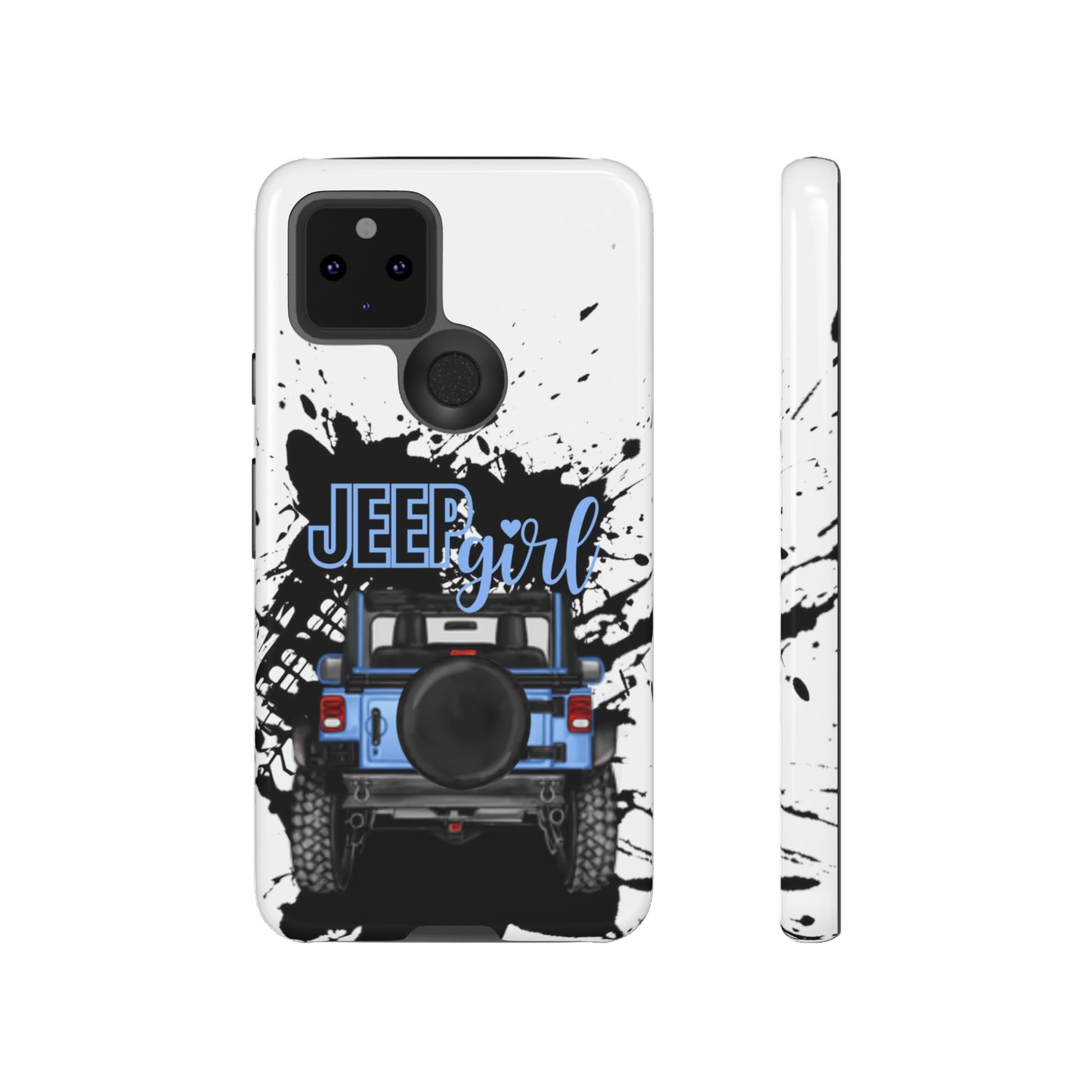 Off Road Girl Blue Tough Cases