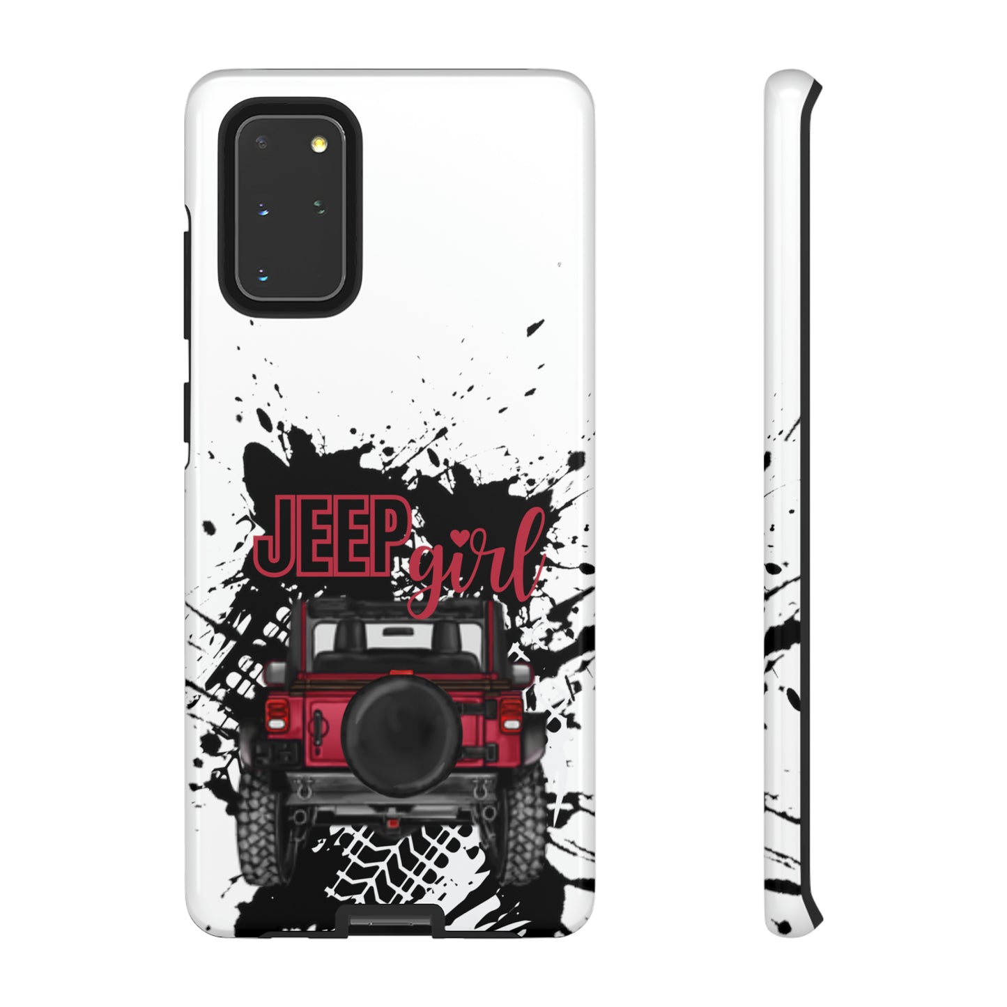 Off Road Girl Red Tough Cases