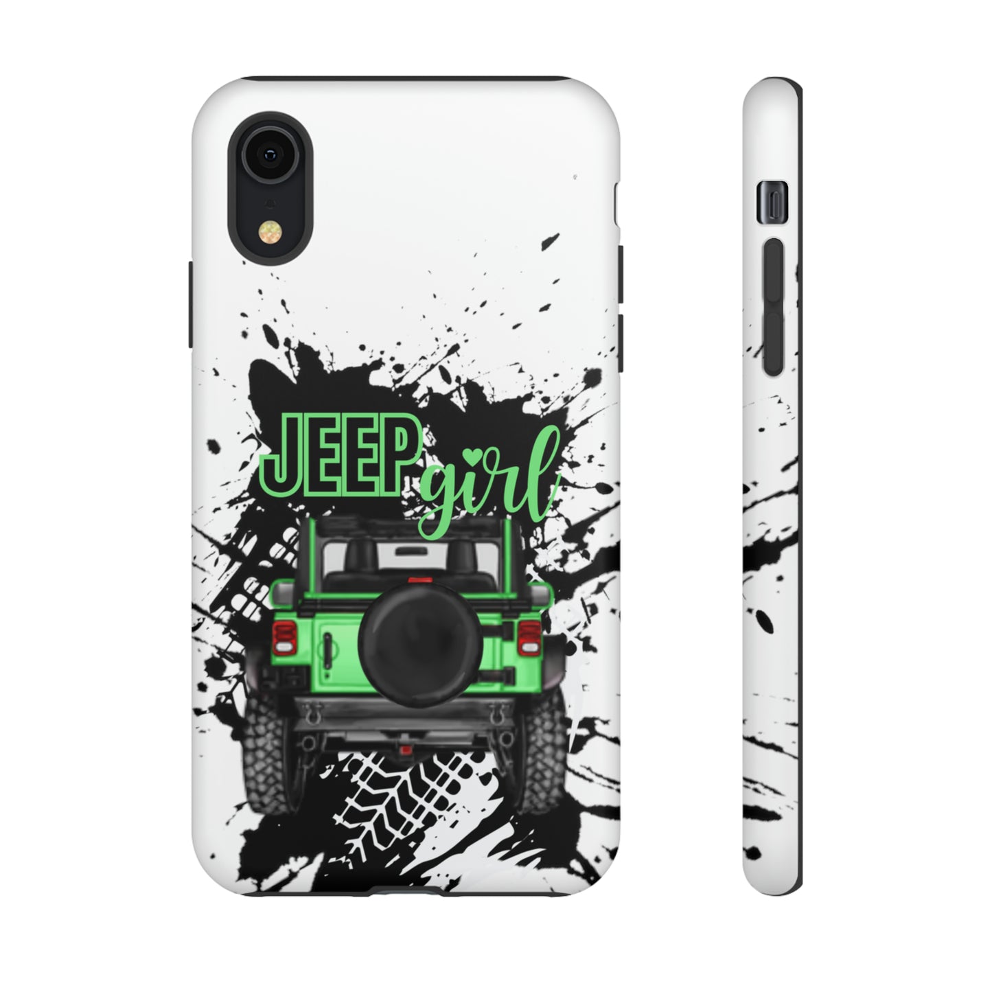 Off Road Girl Green Tough Cases