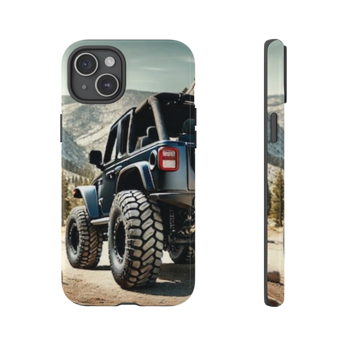 Blue Jeep Protective Phone Case