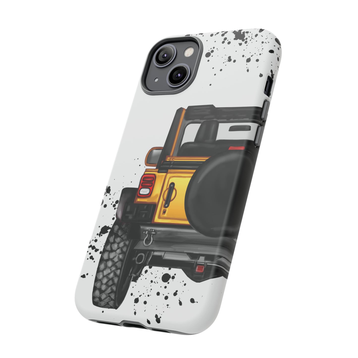 Off Road Life Yellow Protective Case for Iphone, Google and Samsung