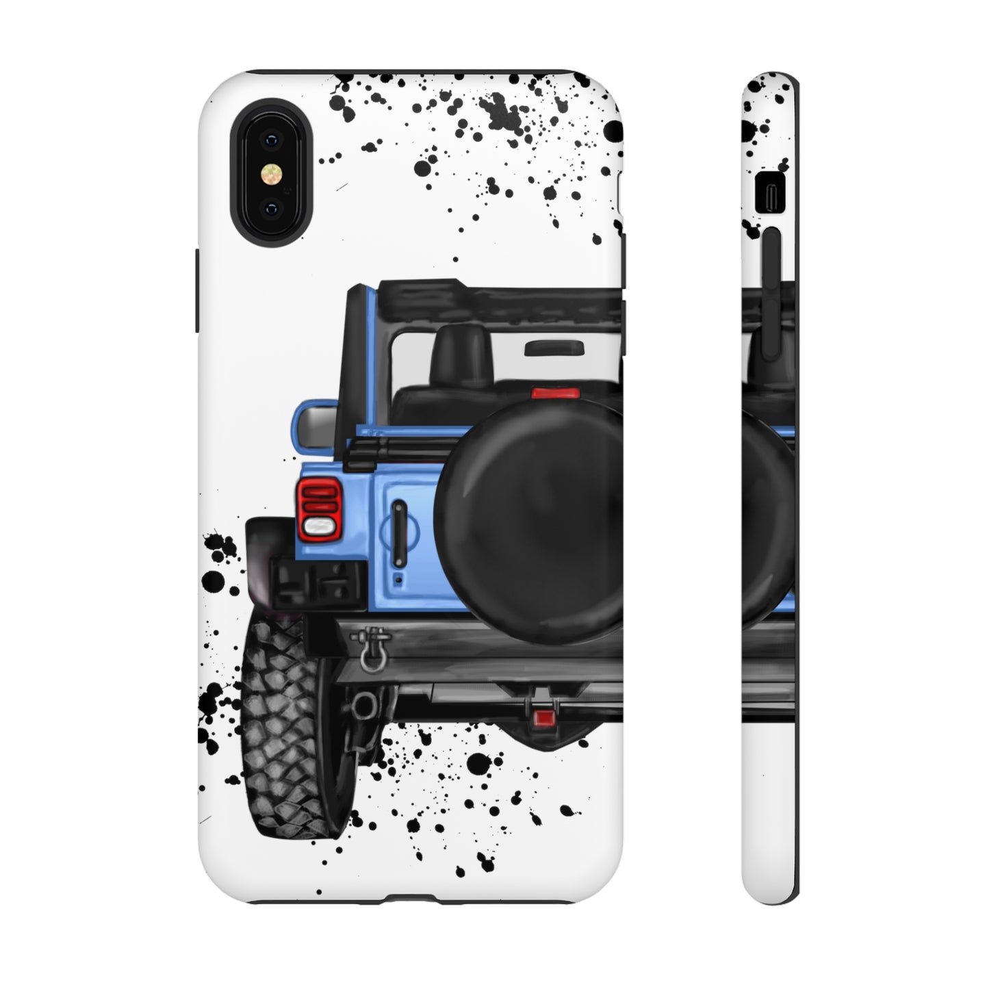 Off Road Life Light Blue Protective Case for Iphone, Google and Samsung