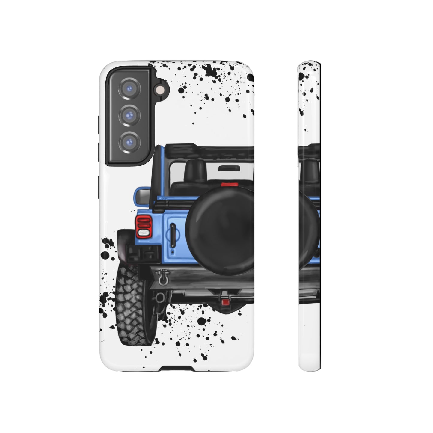 Off Road Life Light Blue Protective Case for Iphone, Google and Samsung