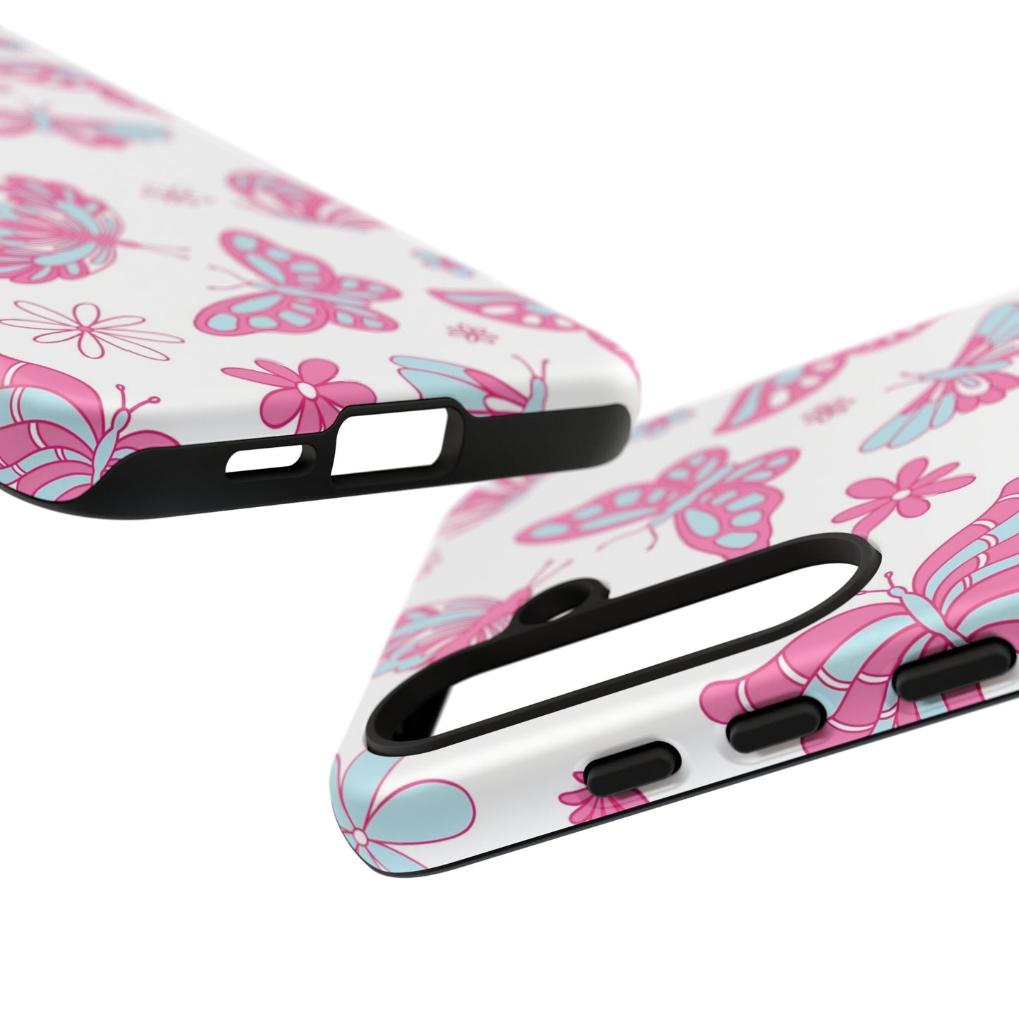 Pastel Butterflies Protective Phone Case