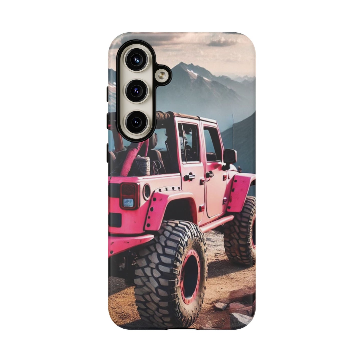 Pink Off Road Girl Phone Case