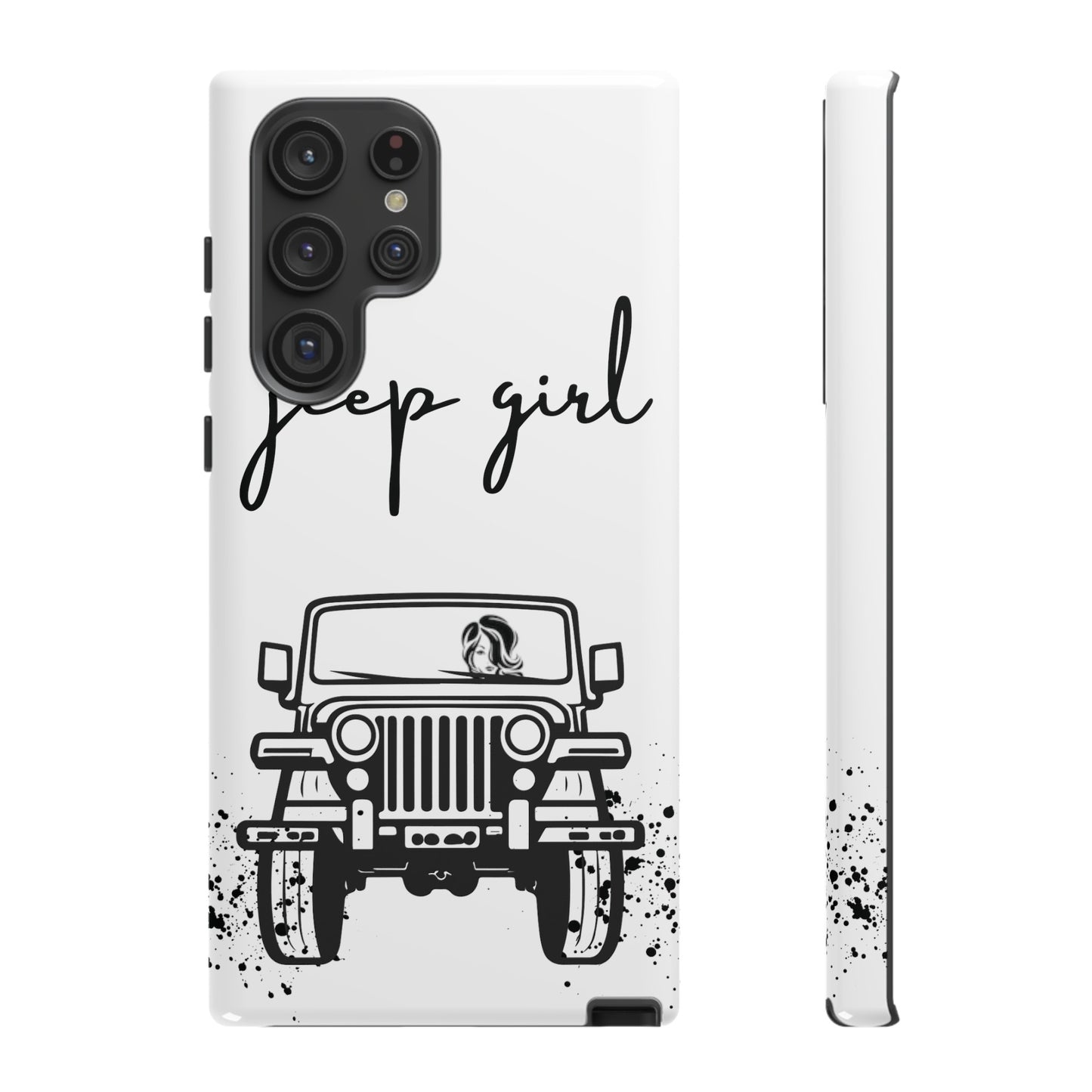 CJ Jeep Girl Phone Case