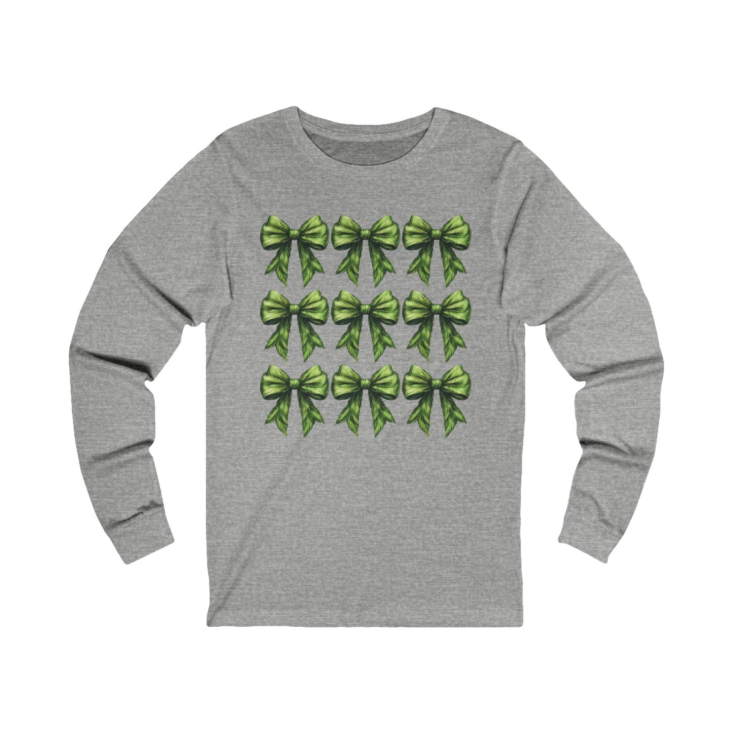 Grinchmas Coquette Unisex Jersey Long Sleeve Tee