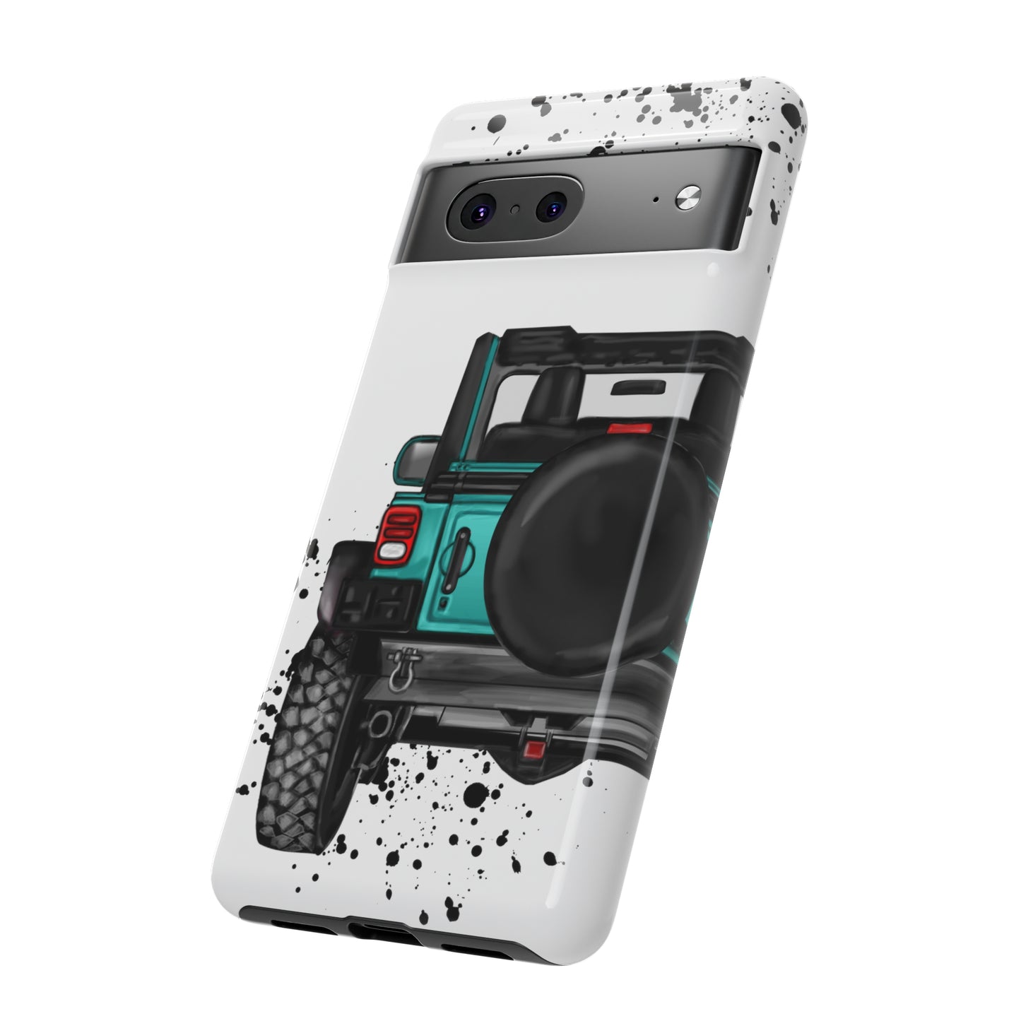 Off Road Life Turquoise Protective Case for Iphone, Google and Samsung