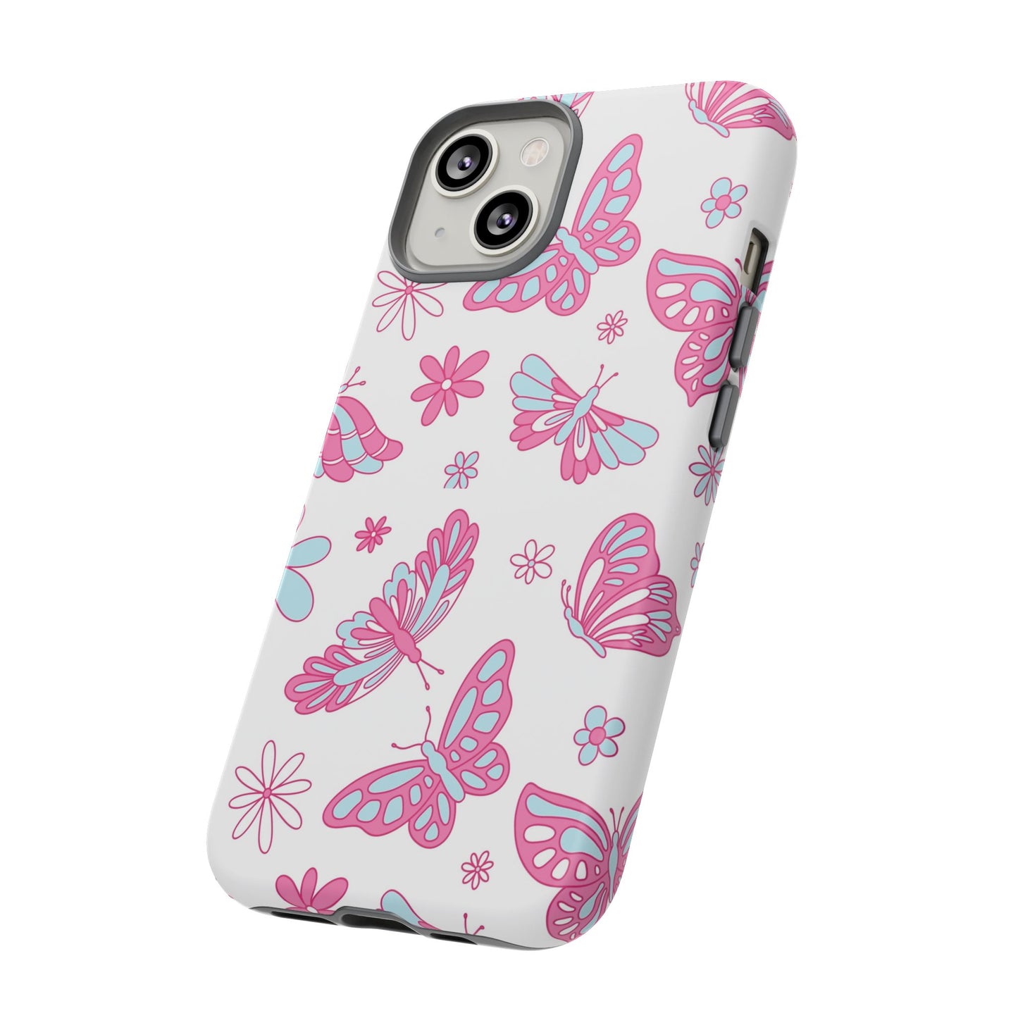 Pastel Butterflies Protective Phone Case
