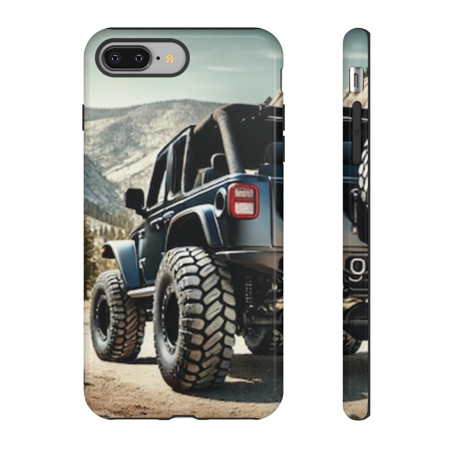 Blue Jeep Protective Phone Case