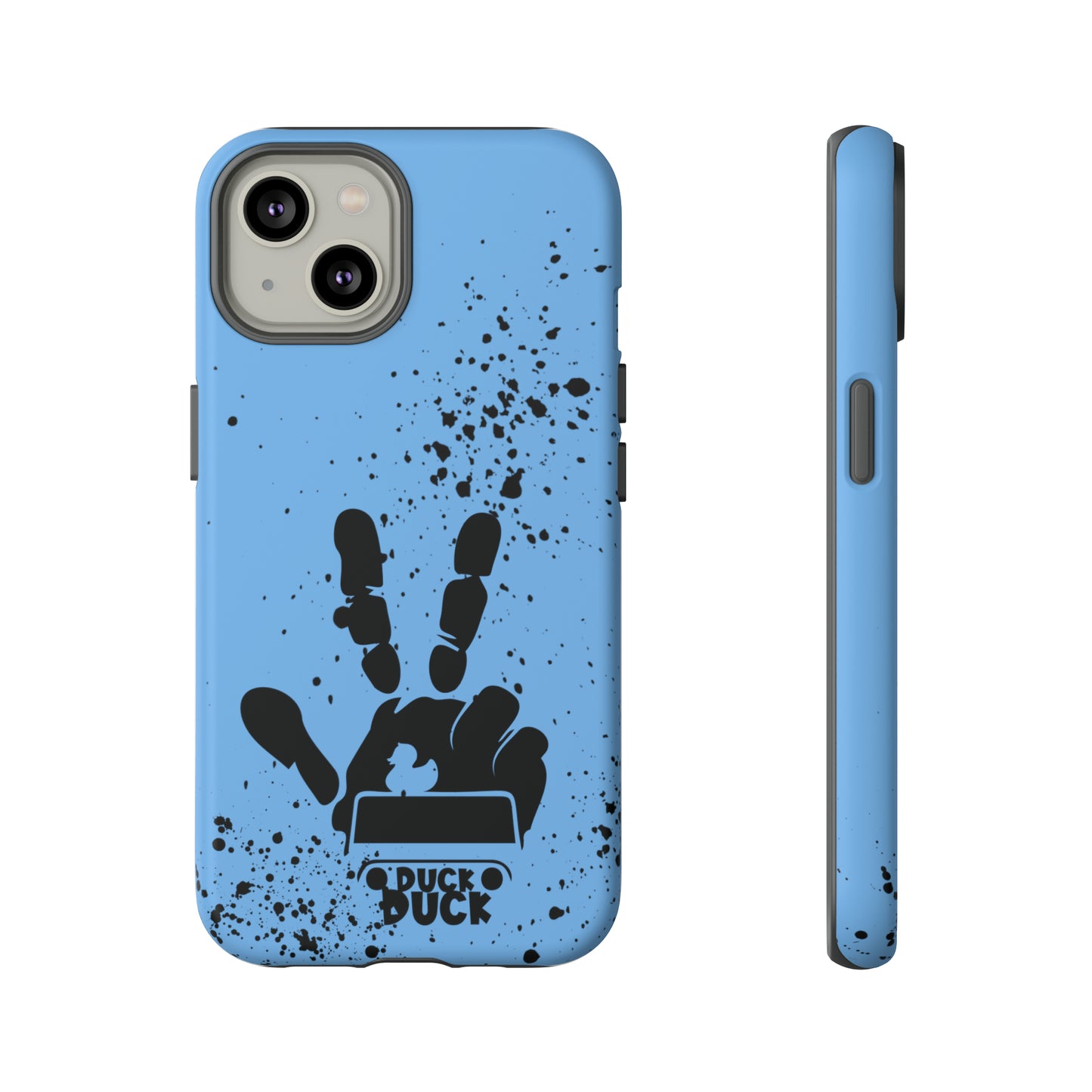 Duck Duck Blue Protective Phone Case for IPhone, Samsung and Google Phones