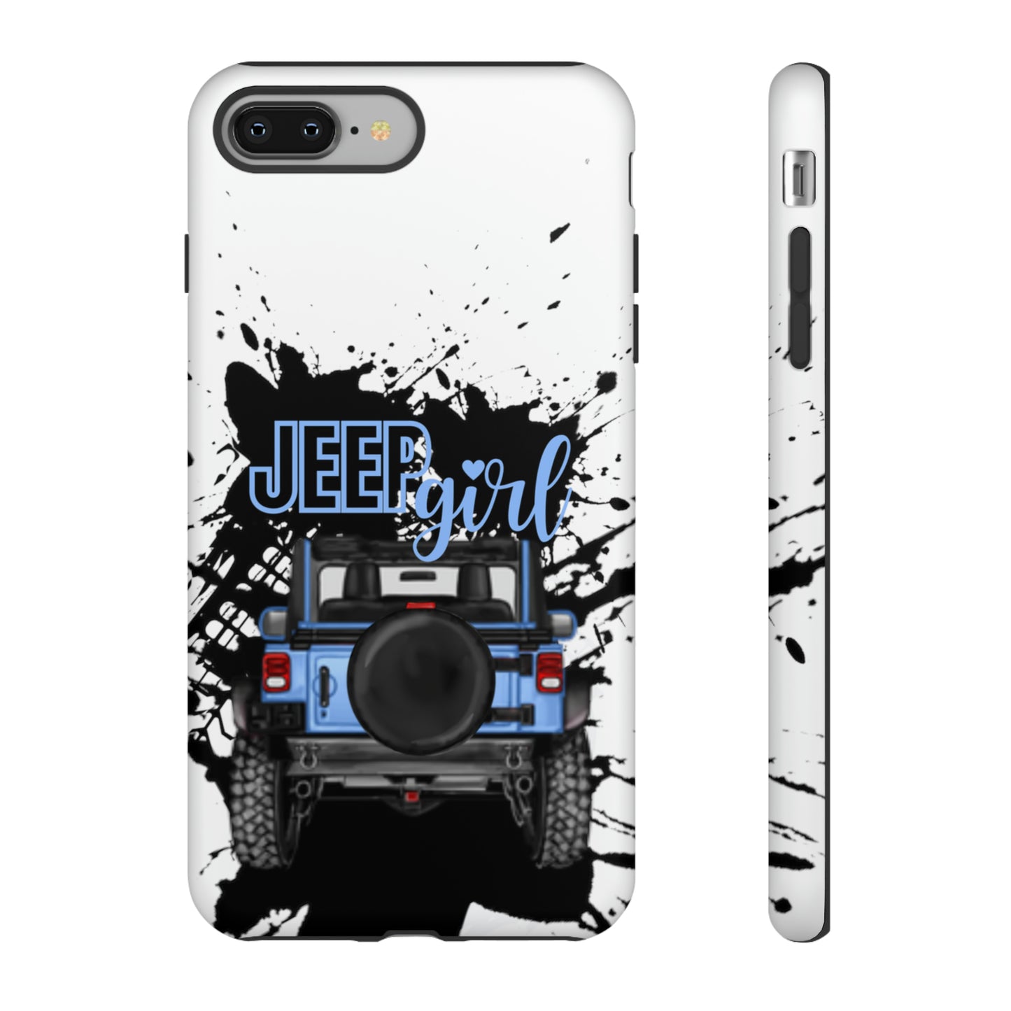 Off Road Girl Blue Tough Cases