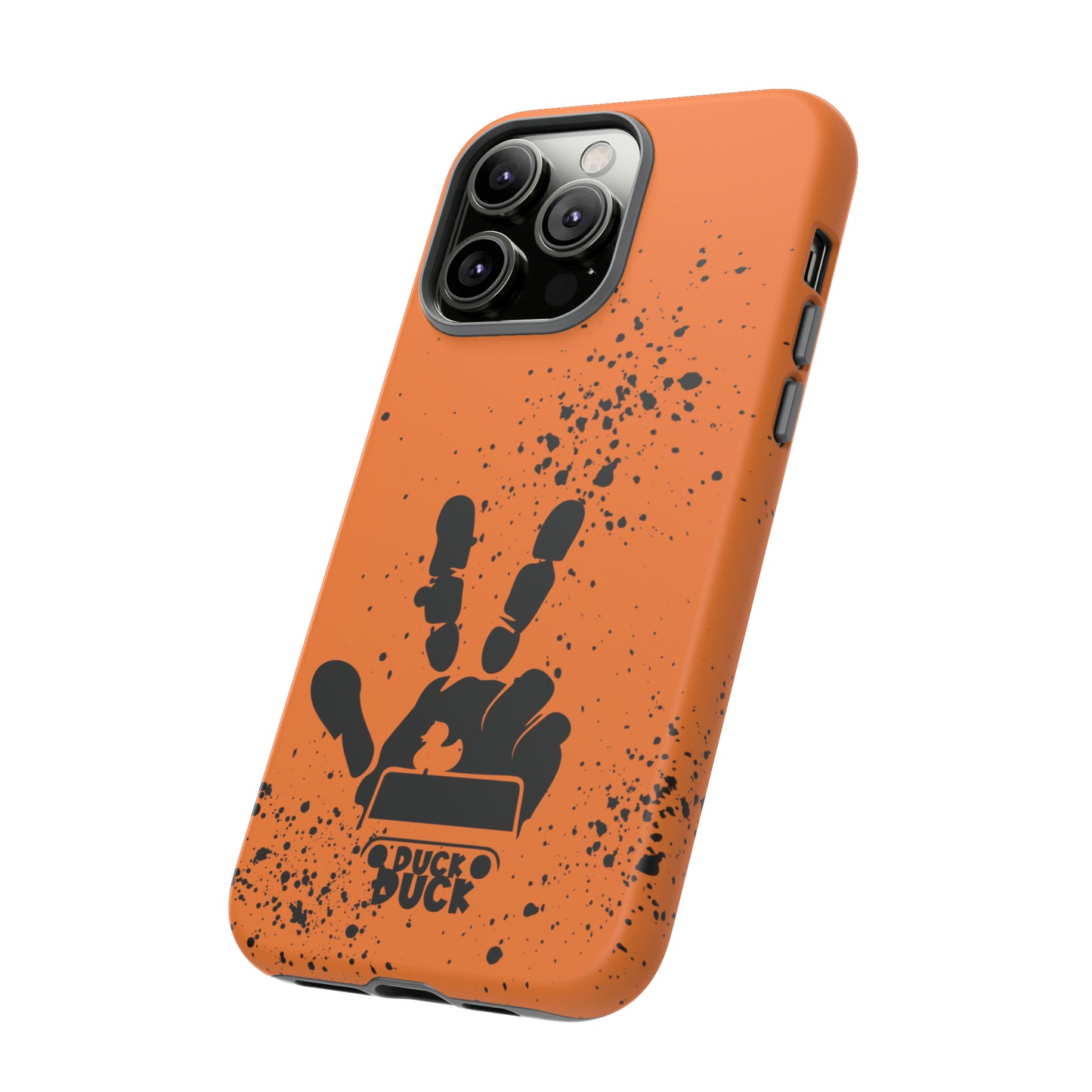 Duck Duck Orange Protective Phone Case for IPhone, Samsung and Google Phones