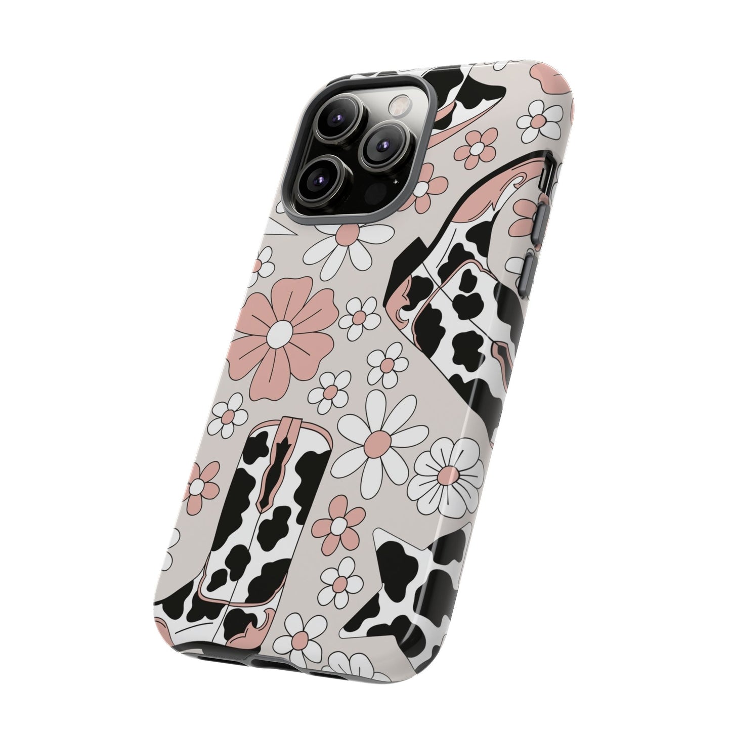 Western Flower Protective Phone Case for Google, Iphone and Samsung Phones