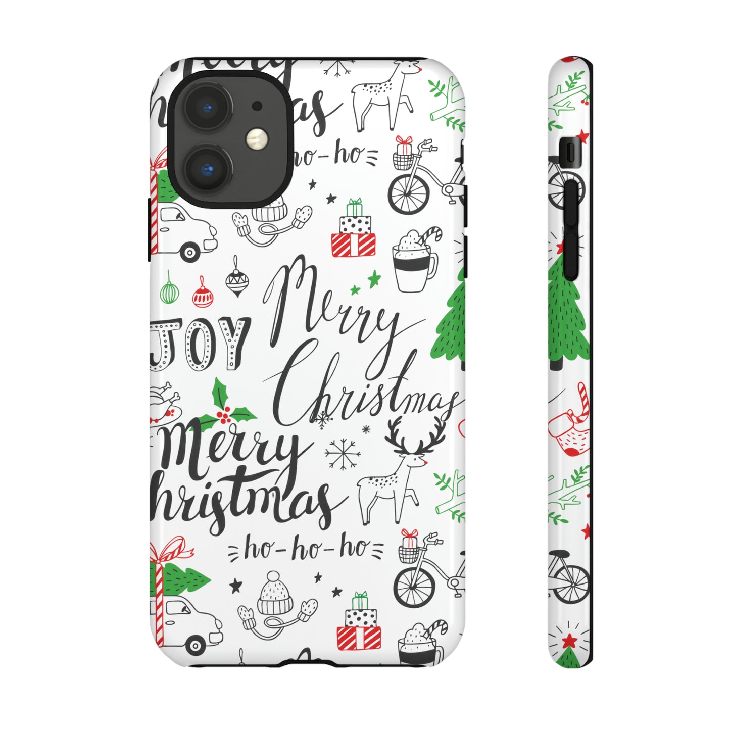 Merry Christmas Protective Phone Case for Iphone, Samsung and Google Phones