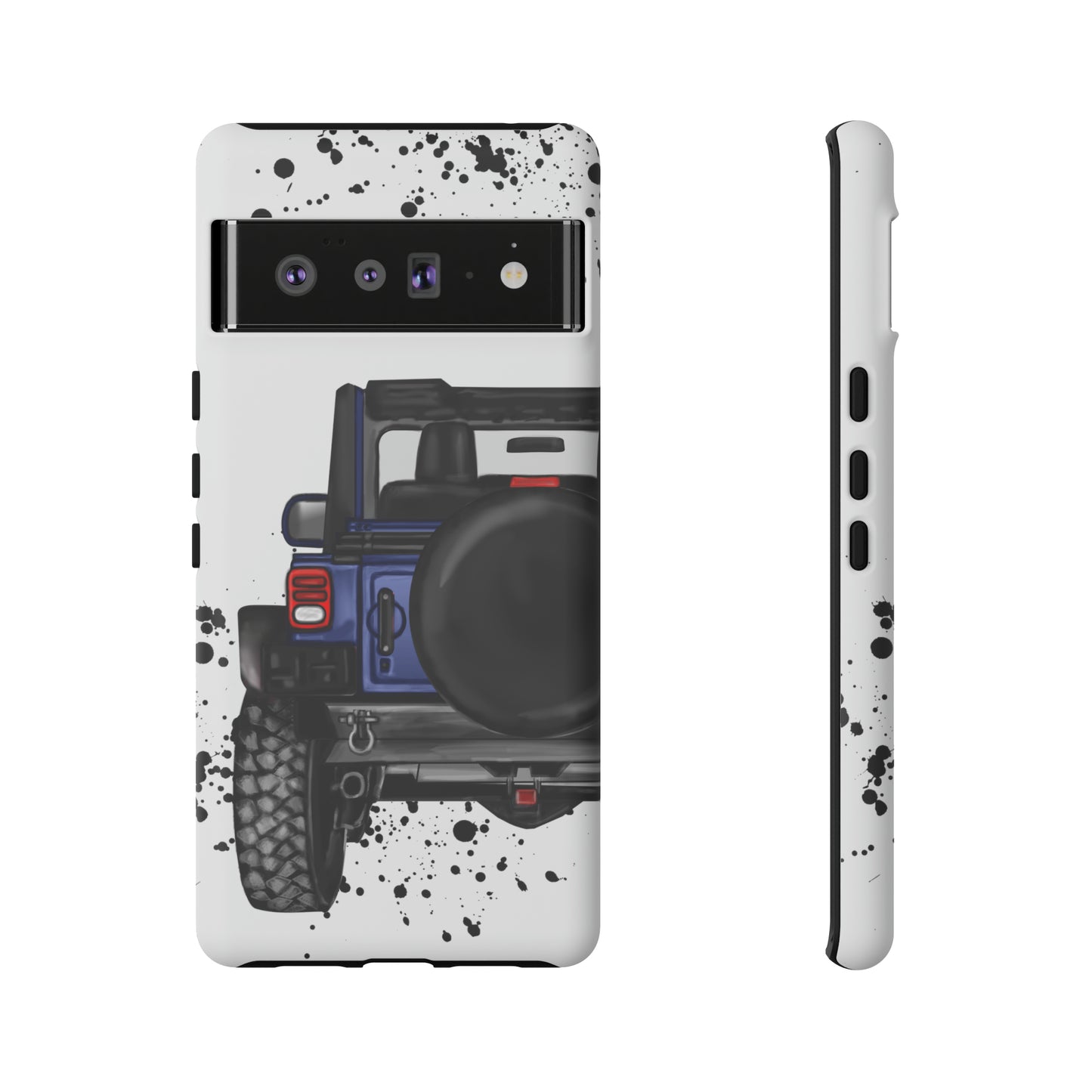 Off Road Life Dark Blue Protective Case for Iphone, Google and Samsung