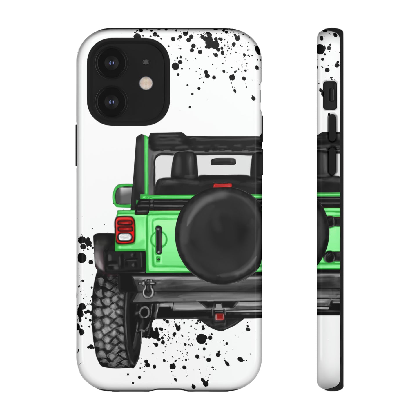 Off Road Life Green Protective Case for Iphone, Google and Samsung