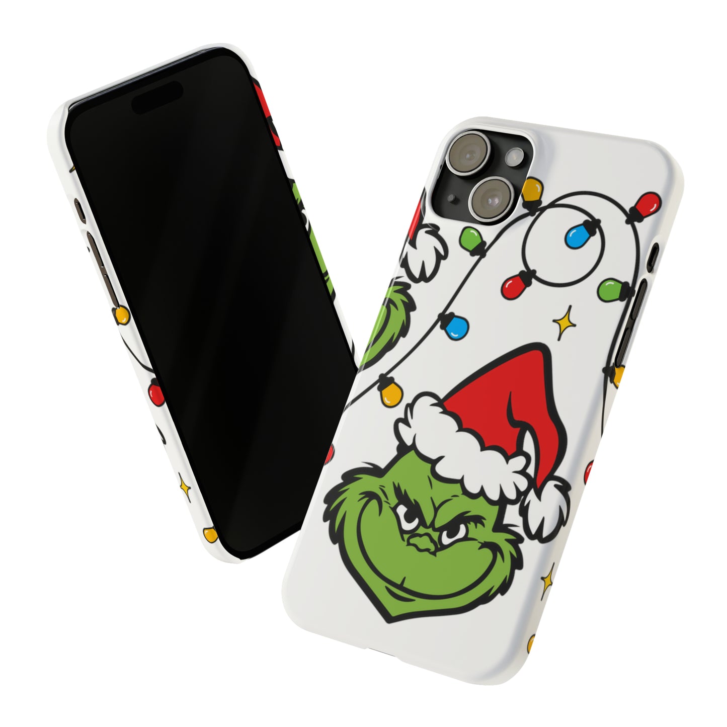 Grinchmas Lights Slim Phone Case for Iphone