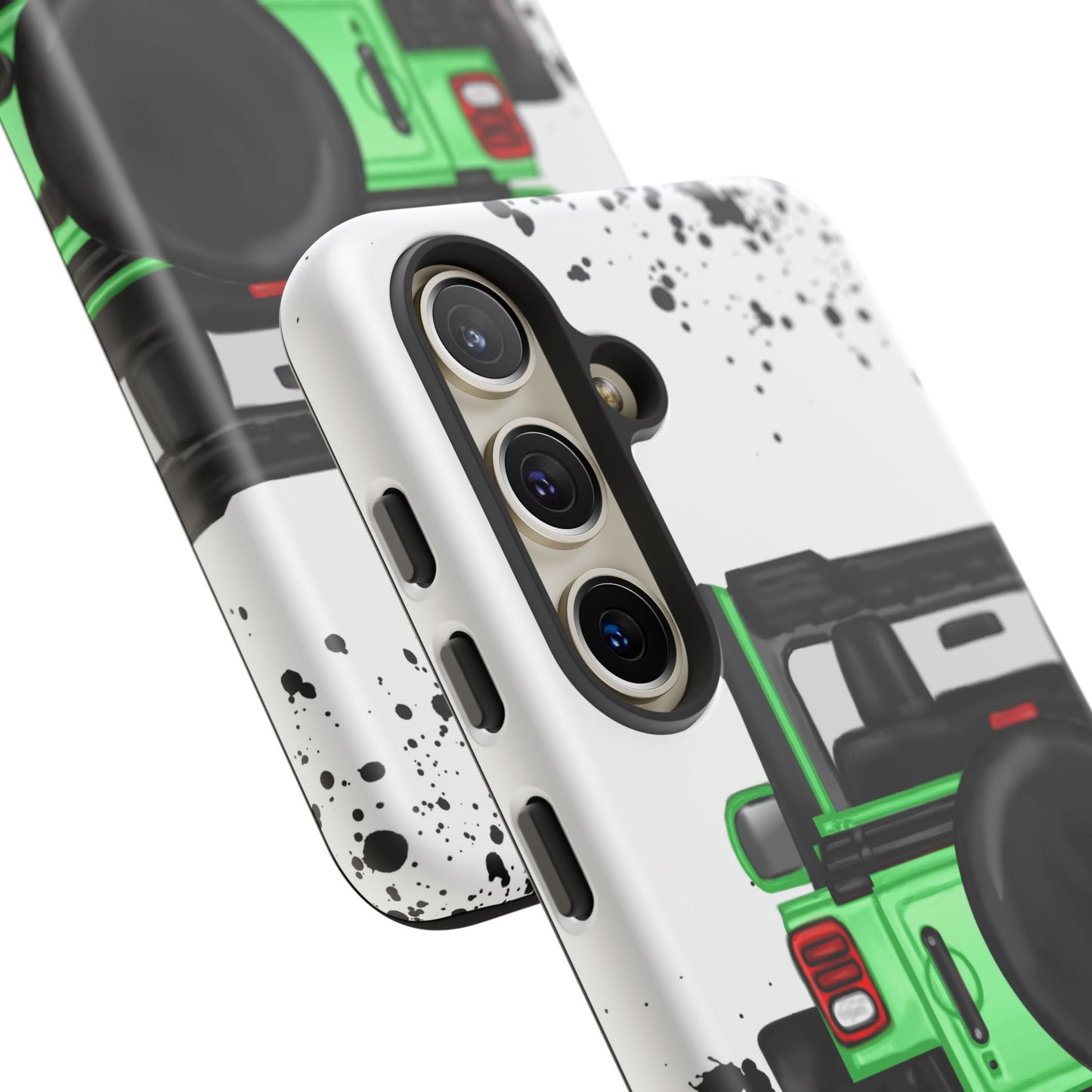 Off Road Life Green Protective Case for Iphone, Google and Samsung