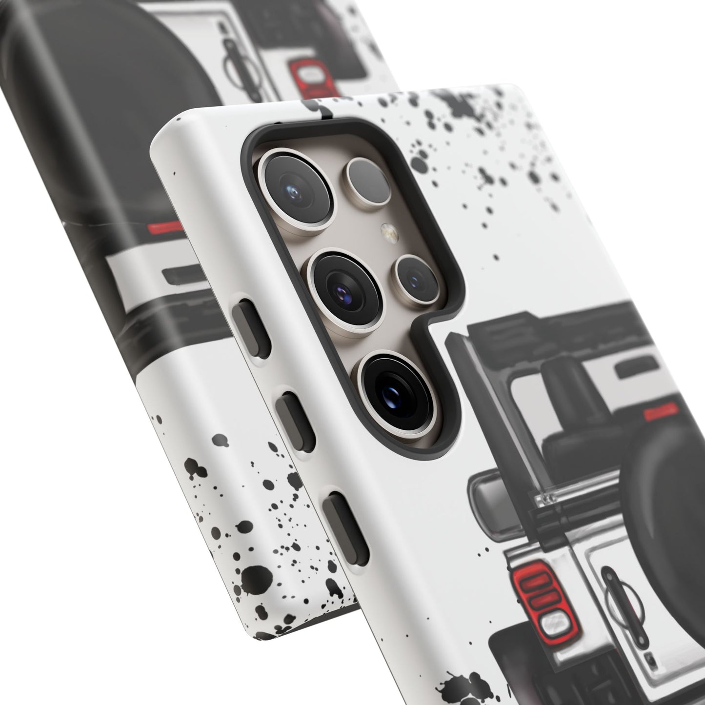 Off Road Life White Protective Case for Iphone, Google and Samsung