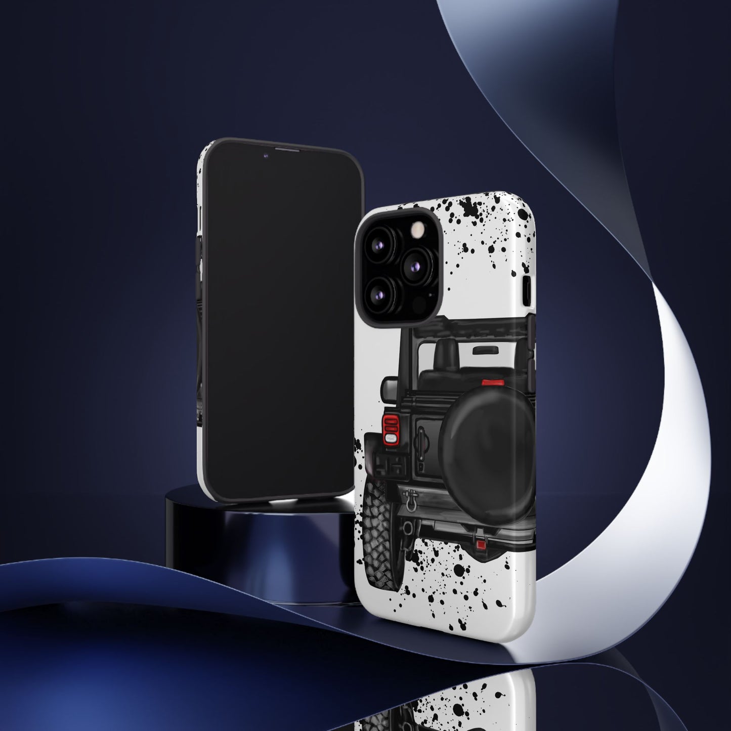 Off Road Life Black Protective Case for Iphone, Google and Samsung