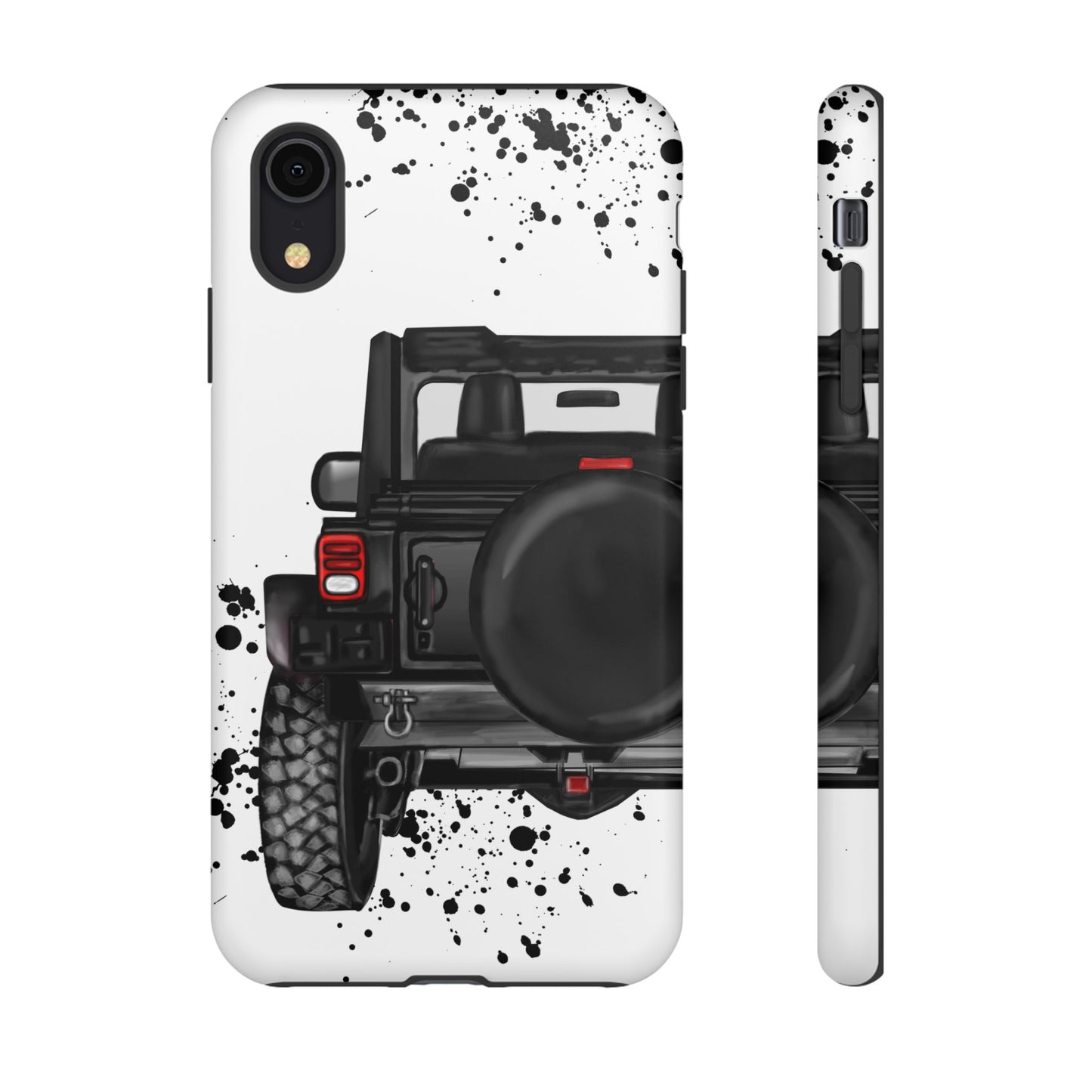 Off Road Life Black Protective Case for Iphone, Google and Samsung