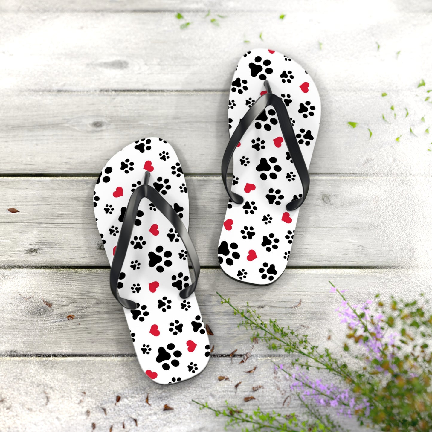 Dog Lover Flip Flops