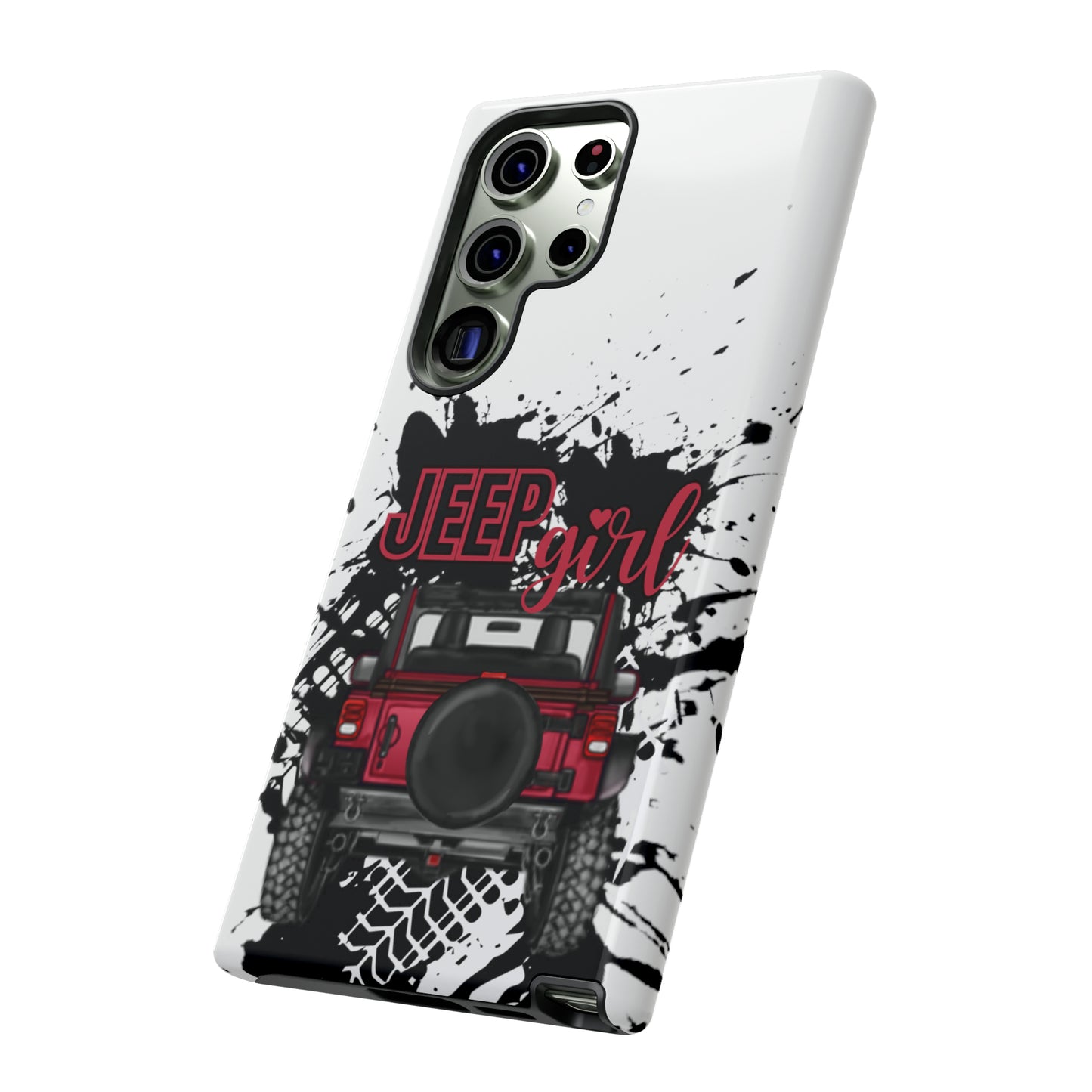 Off Road Girl Red Tough Cases