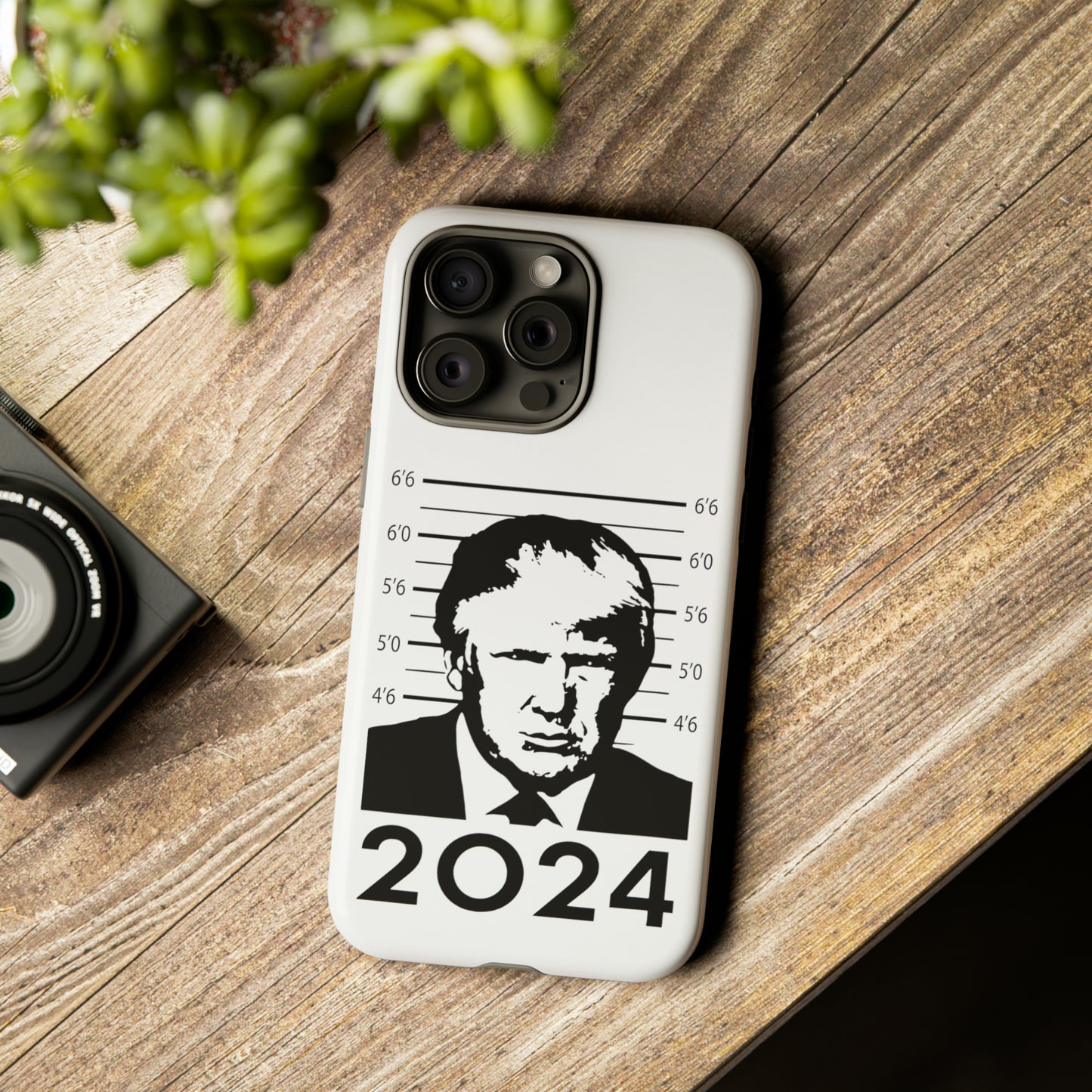 Trump Mug Shot Protective Phone Case for IPhone, Google and Samsung