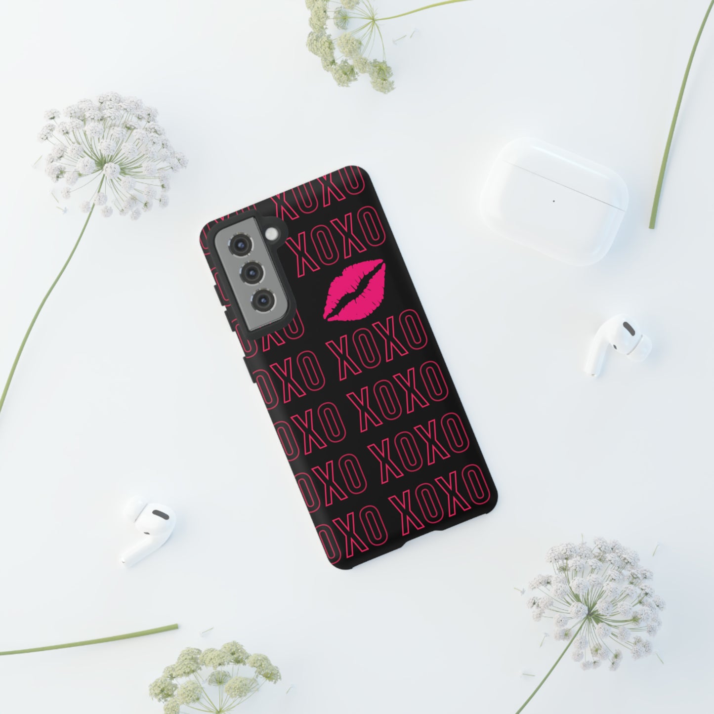 XOXO Kiss Protective Phone Case for IPhone, Samsung and Google phones