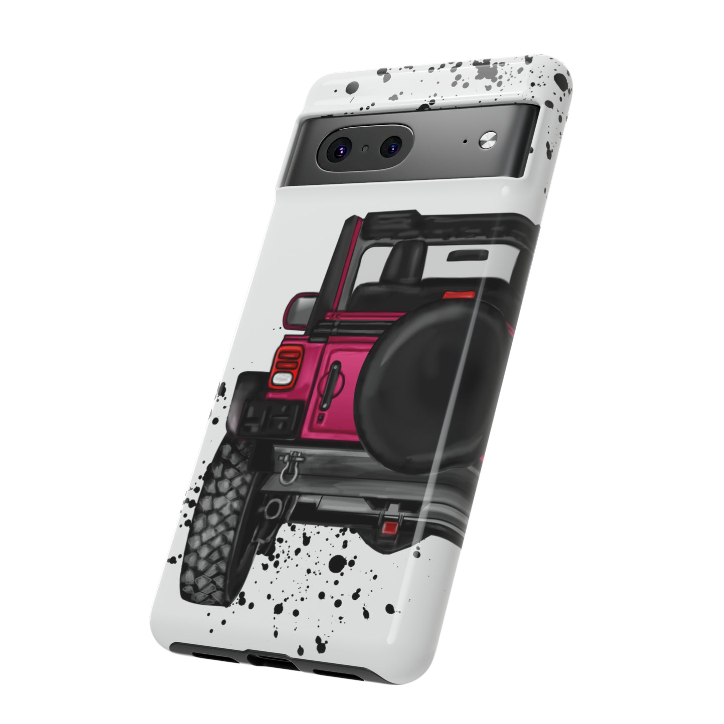 Off Road Life Dark Pink Protective Case for Iphone, Google and Samsung