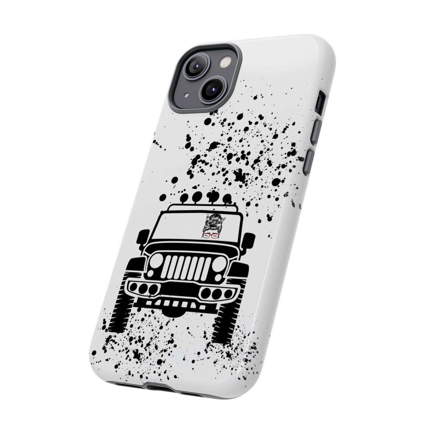 Off Road Girl with Glasses Tough Cases